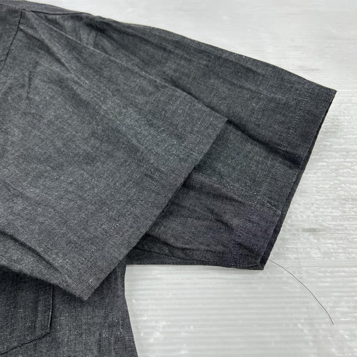 半袖シャツ CHAMBRAY U.S.S. MARINE SHIRT グレー 2 グレー