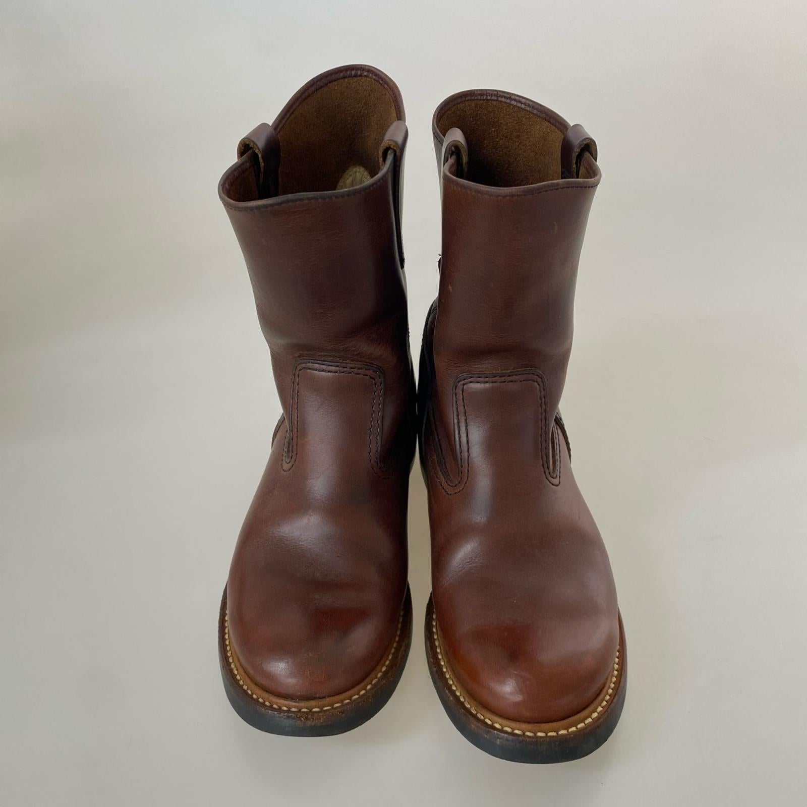 ブーツ LONE WOLF BOOTS ペコスブーツ ブラウン