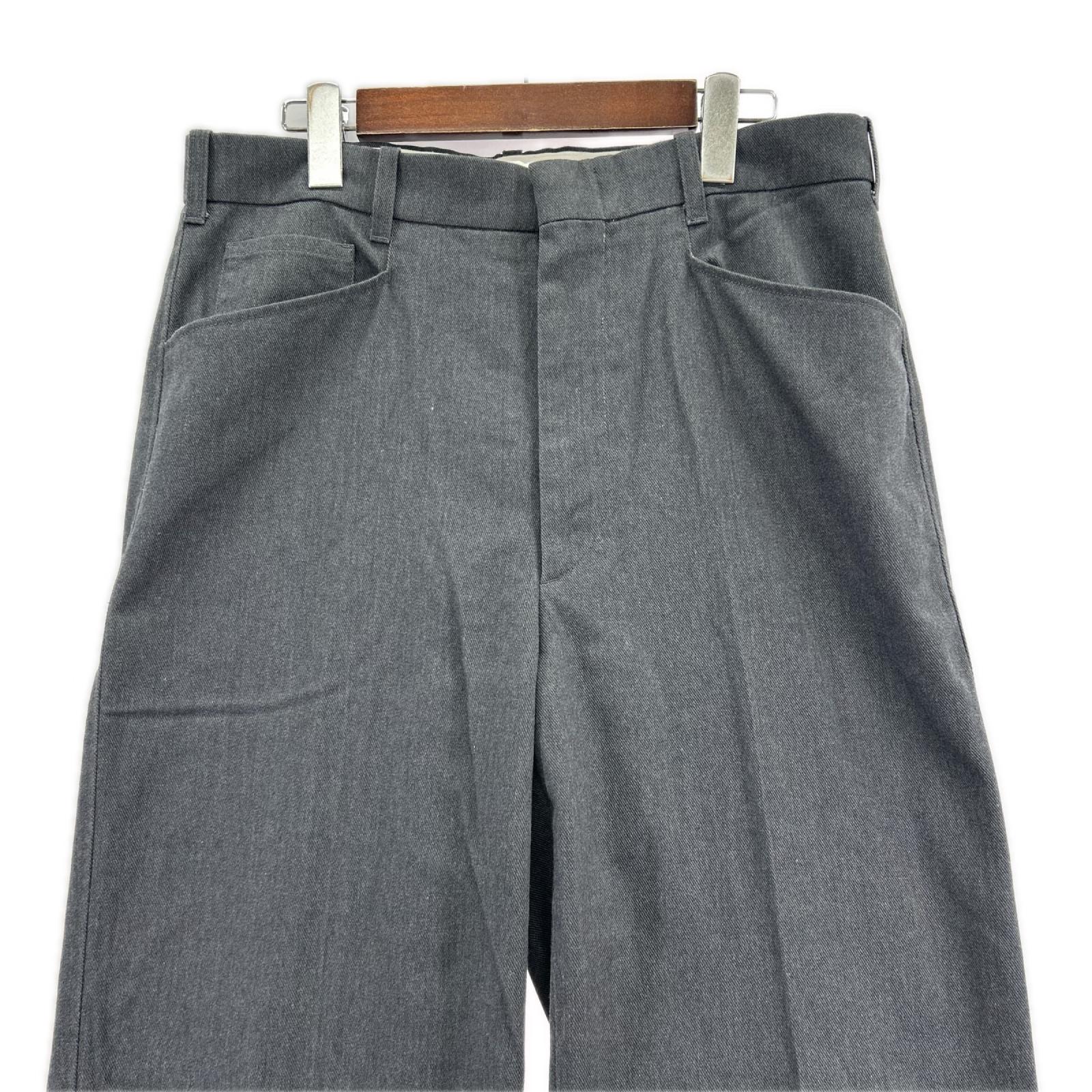 パンツ TCツイル Lポケット スラックス L グレー