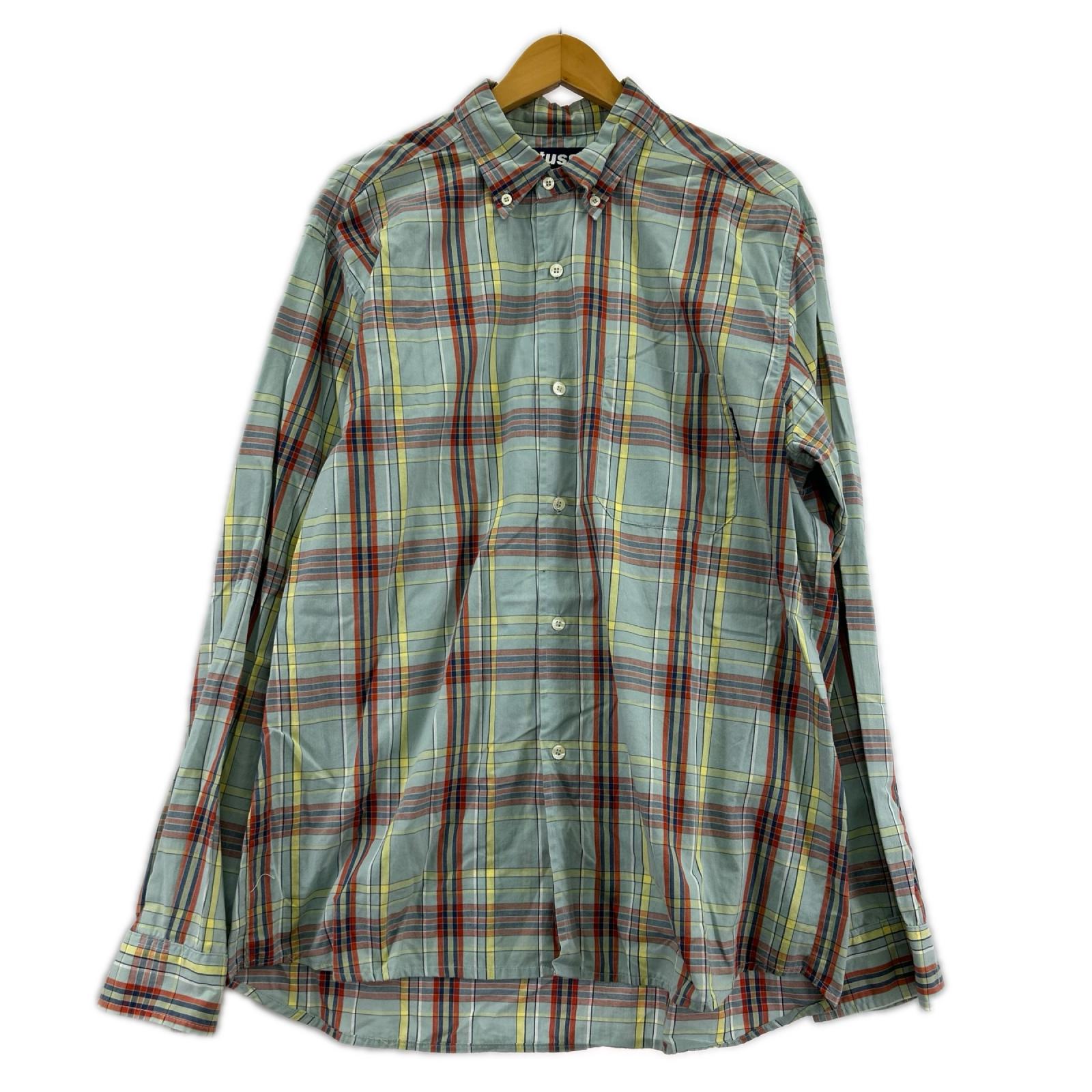 長袖シャツ OLD 90s USA製 マドラスチェック M