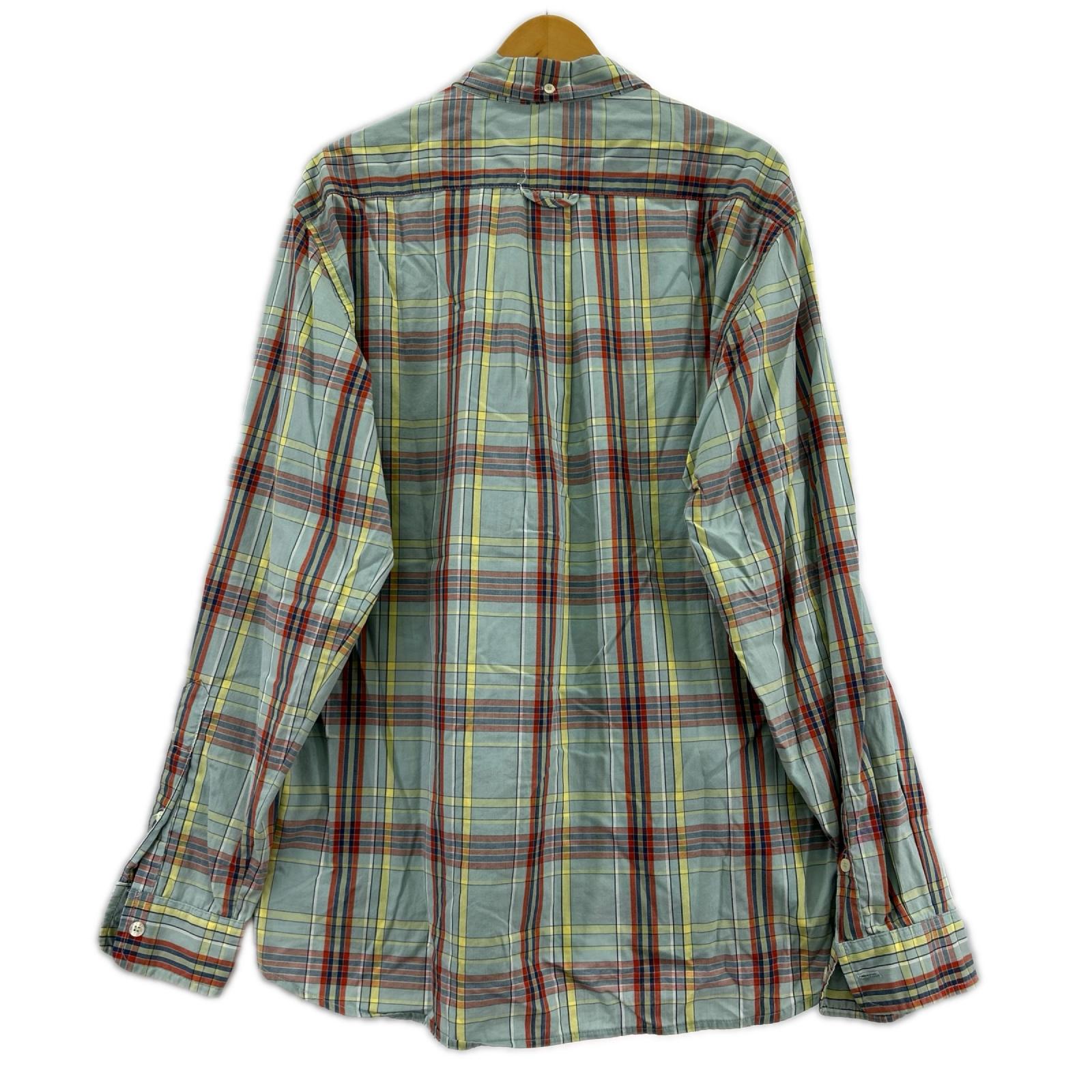 長袖シャツ OLD 90s USA製 マドラスチェック M