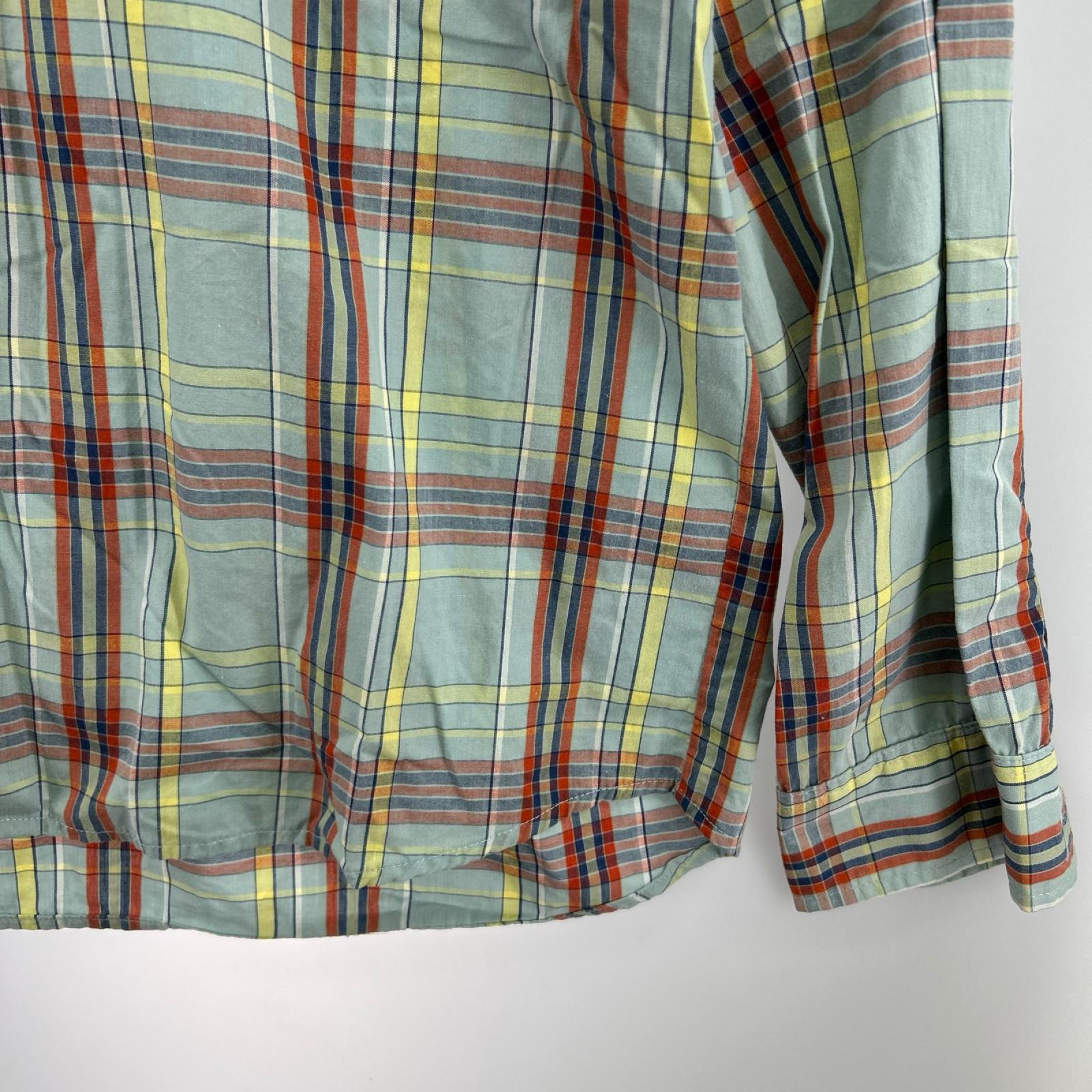 長袖シャツ OLD 90s USA製 マドラスチェック M