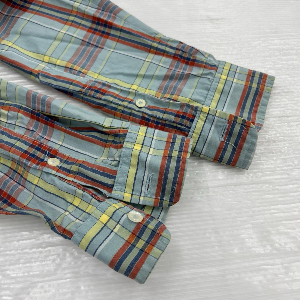 長袖シャツ OLD 90s USA製 マドラスチェック M