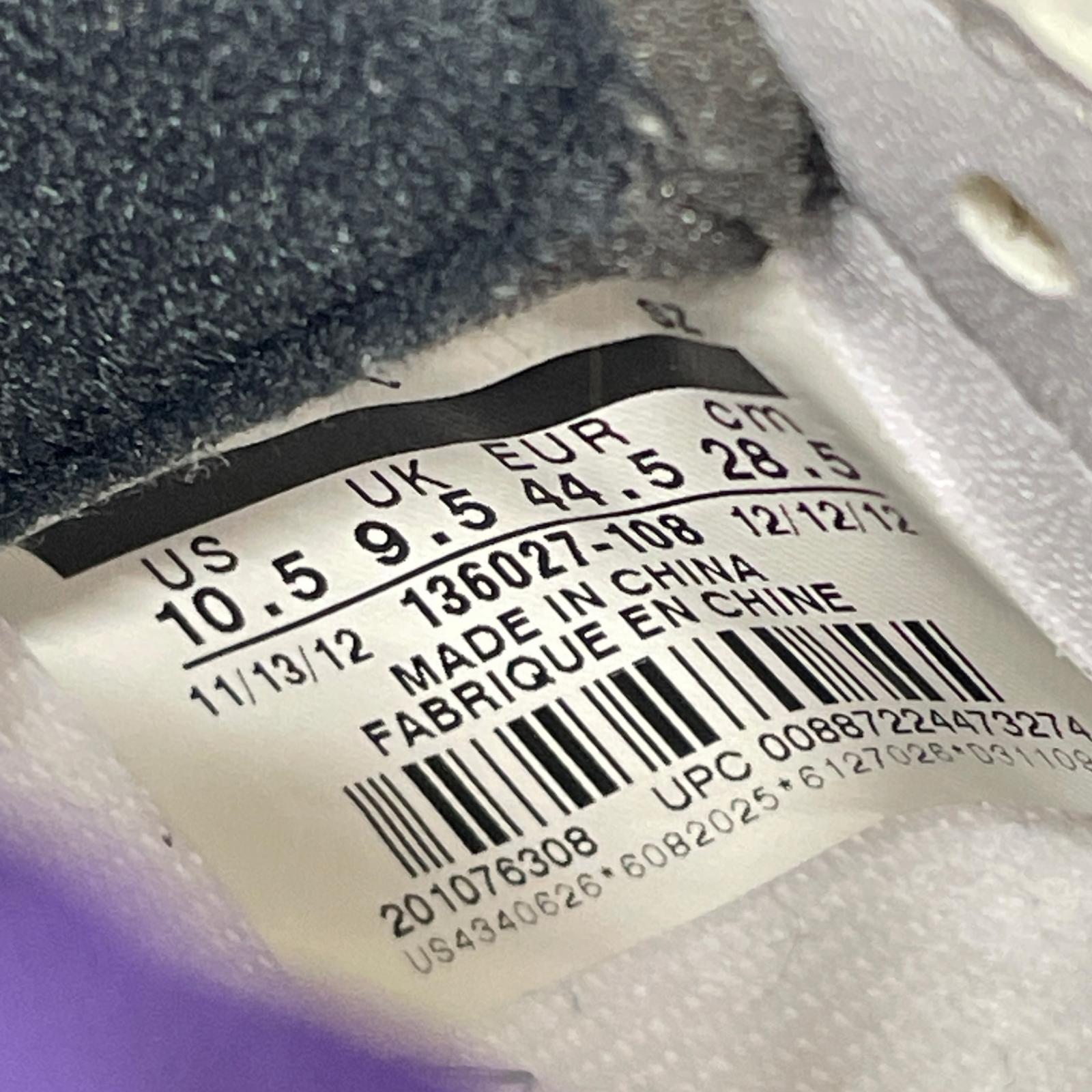 スニーカー AIR JORDAN 5 RETRO Grape 28.5cm (US10 1/2 UK10 EU47) ホワイト
