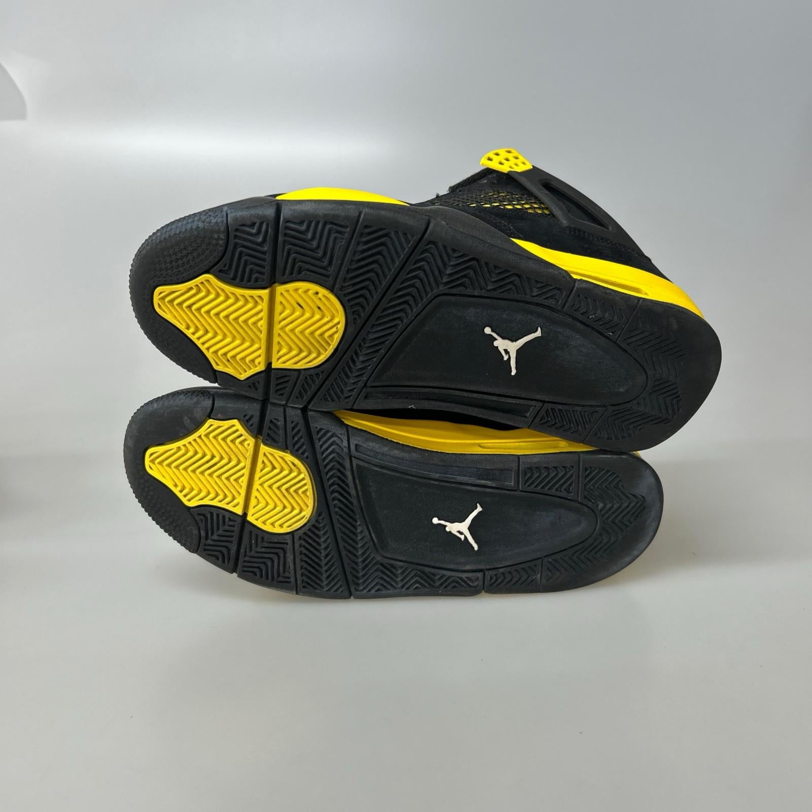 スニーカー Nike Air Jordan 4 Retro "Thunder"(2023) 26.5cm (US8 1/2 UK8 EU43) ブラック