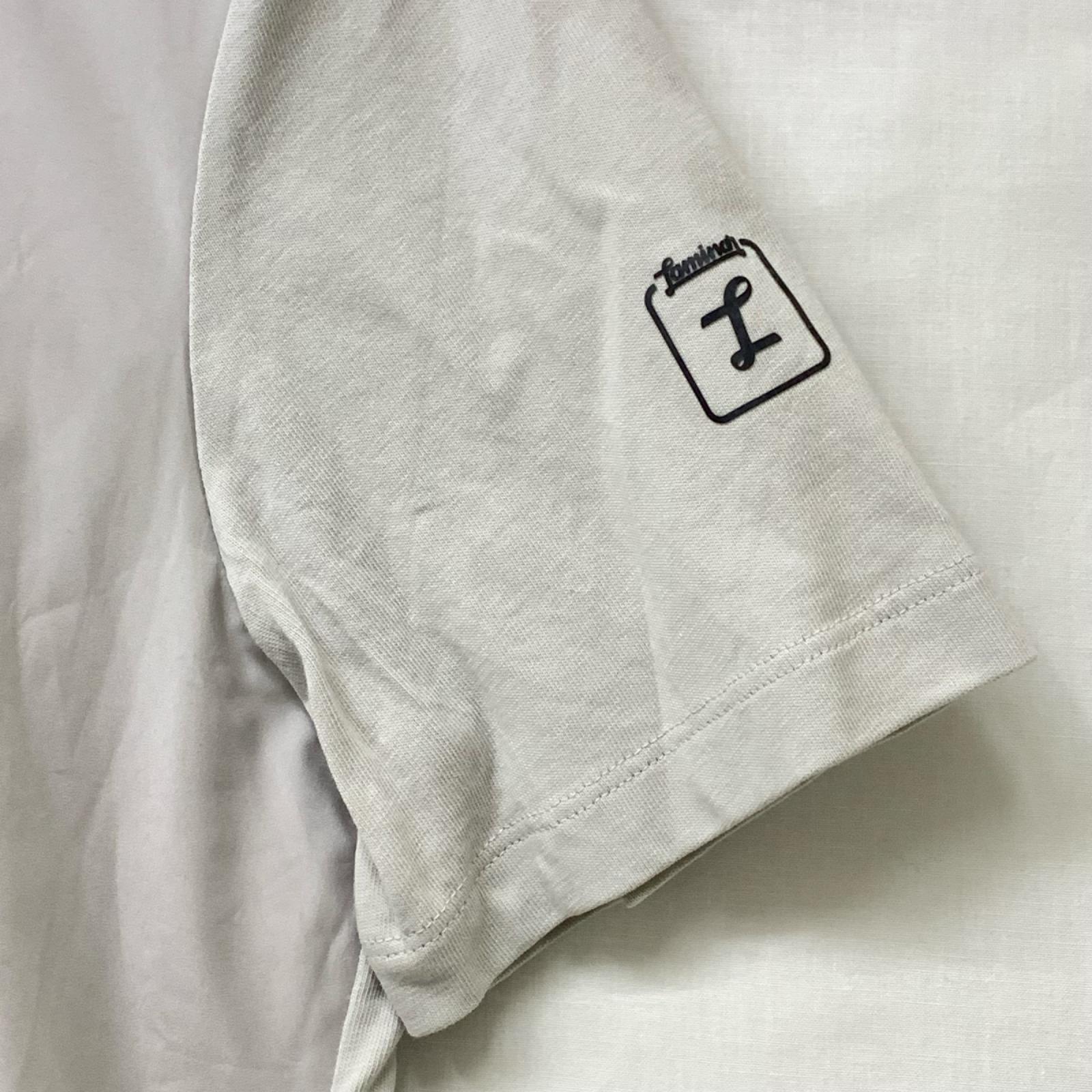 半袖Tシャツ HERNO Laminar 切替デザインTee 44 ベージュ 44