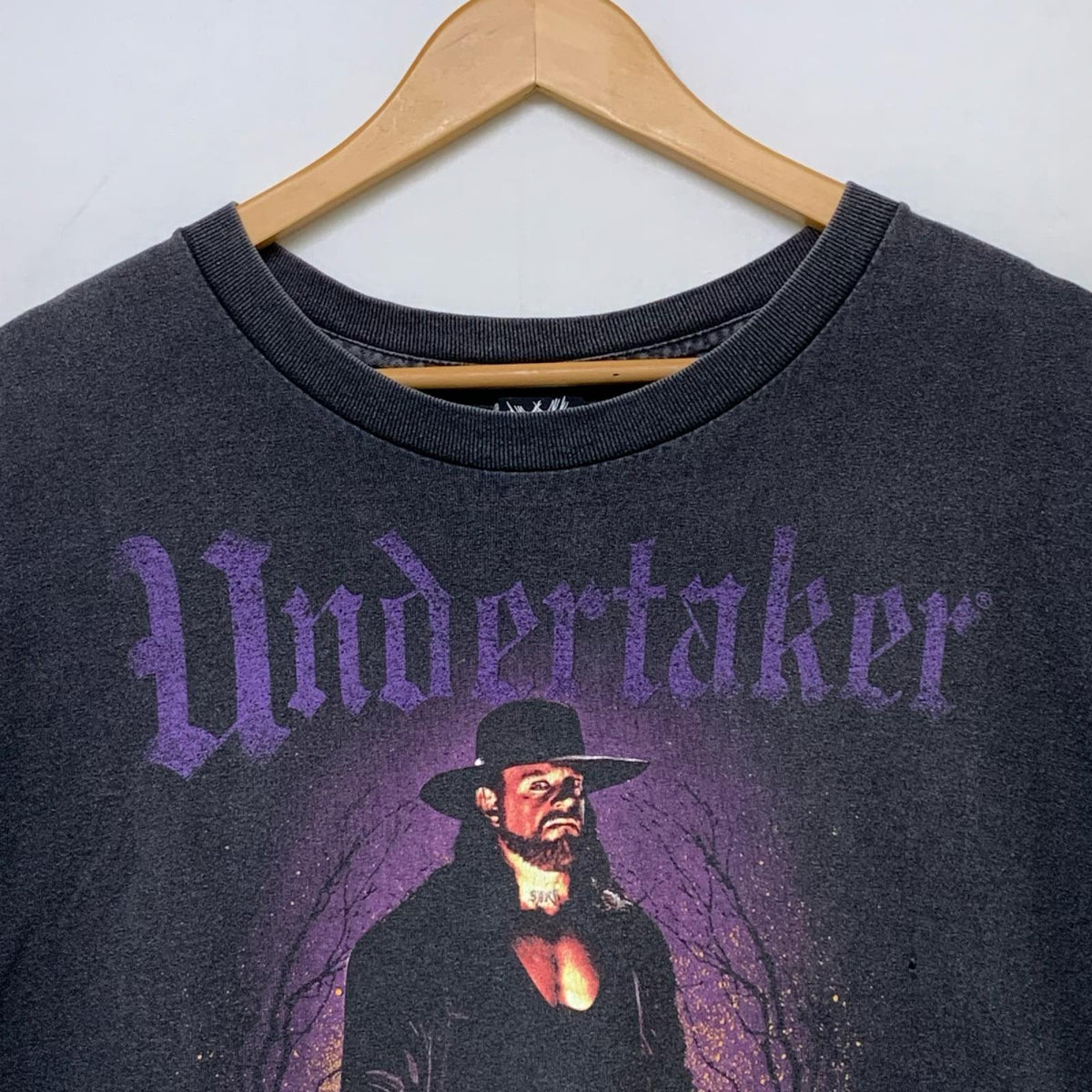 半袖Tシャツ 00s WWE Undertaker Rest In Peace プロレススタープリントTee ブラック