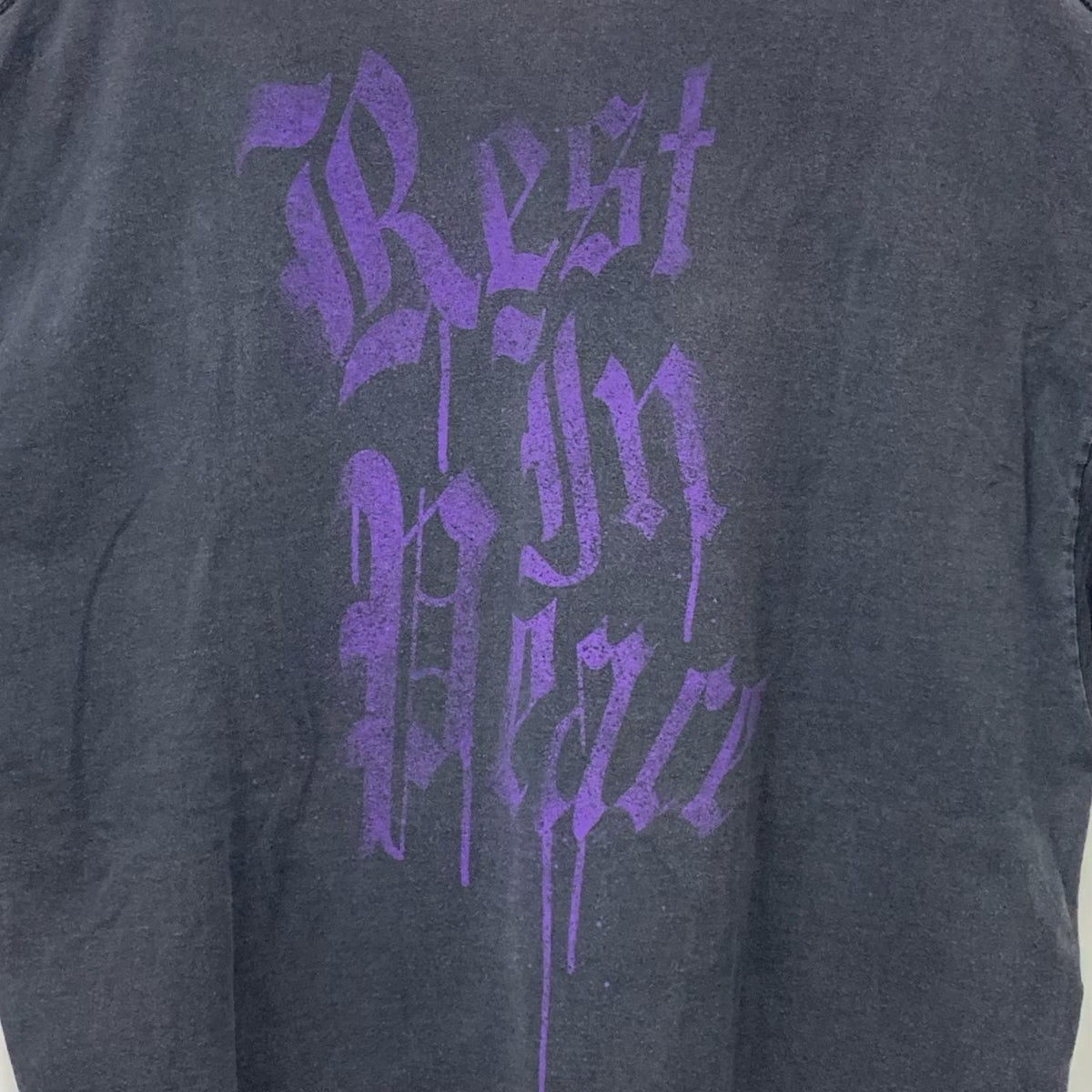 半袖Tシャツ 00s WWE Undertaker Rest In Peace プロレススタープリントTee ブラック