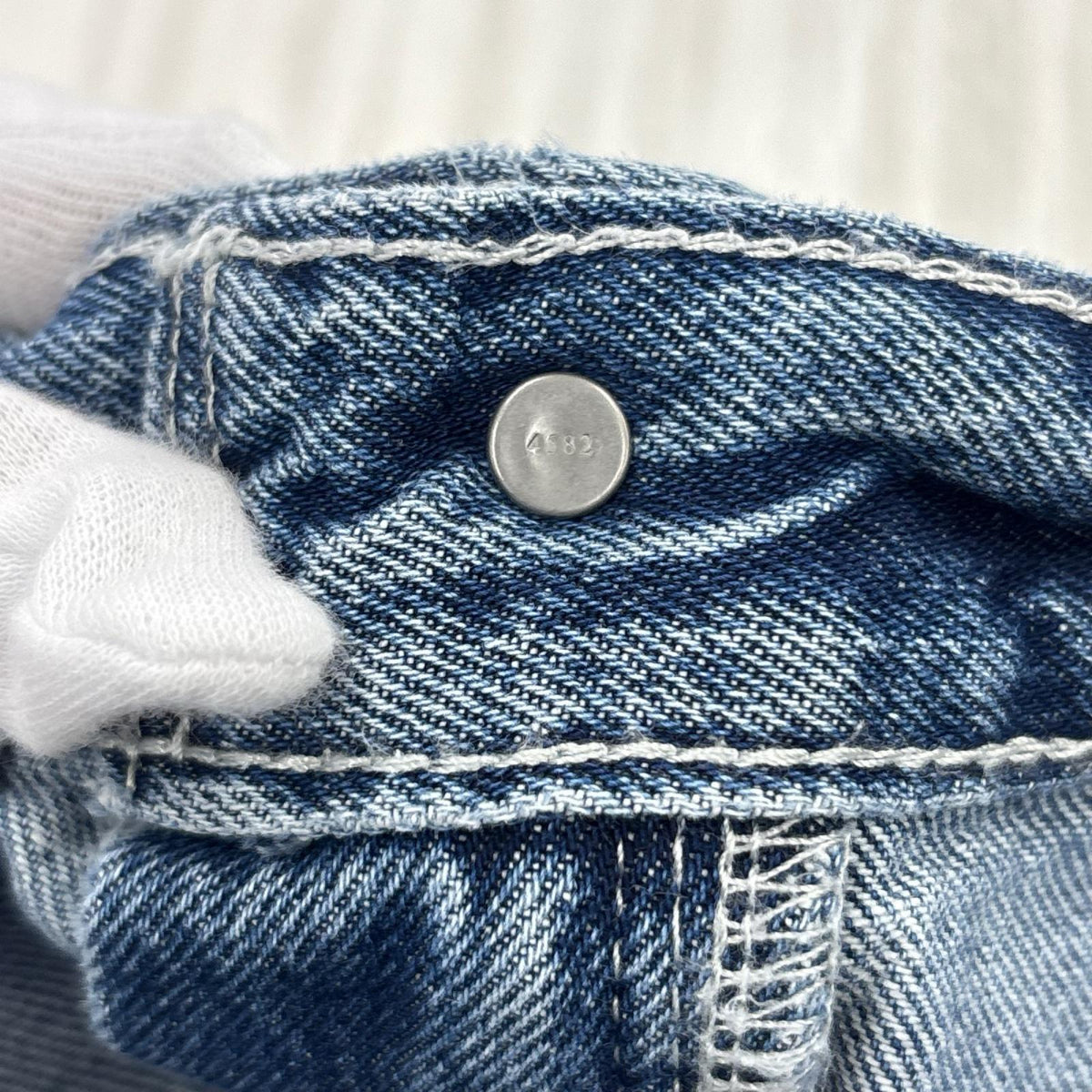 デニムパンツ Silver TAB デニムパンツ LOOSE W33 33 ネイビー