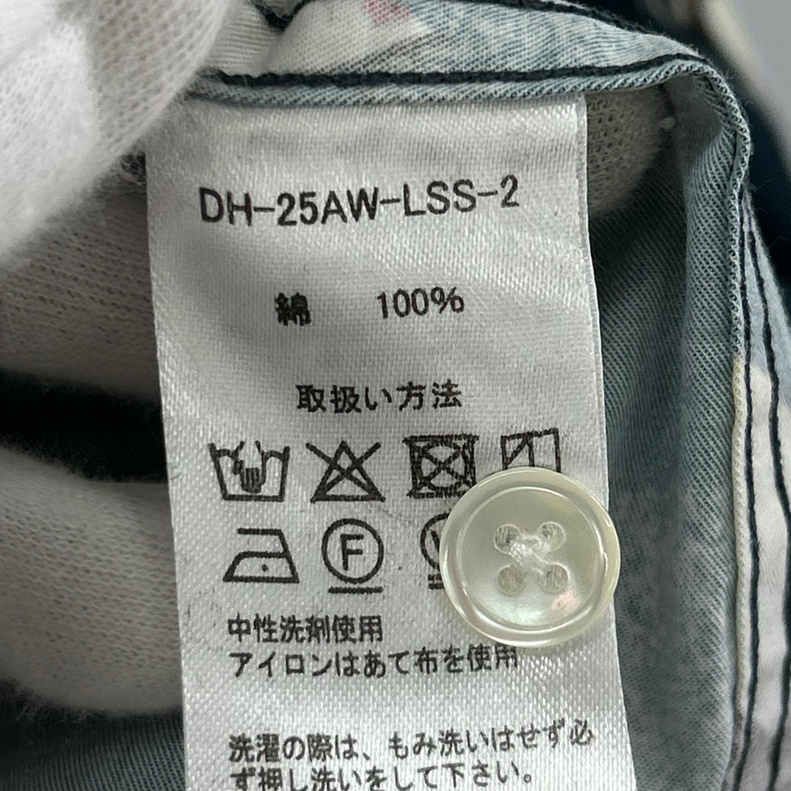 長袖シャツ DRESS HIPPY FACE TWO SKULL S S