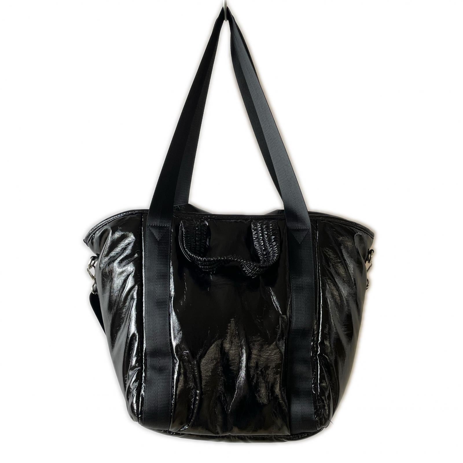 その他バッグ Glossy Tote Bag ブラック
