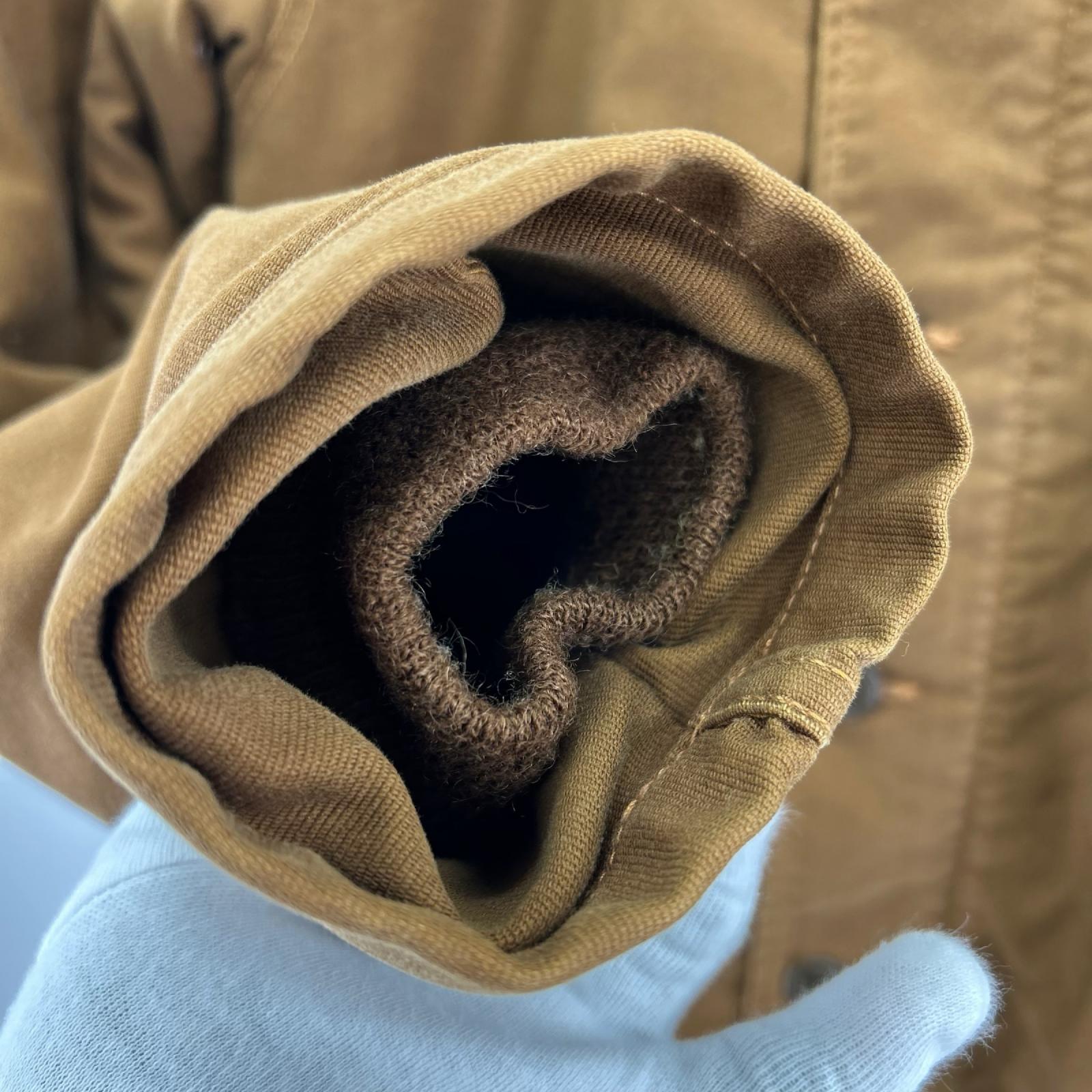 ミリタリージャケット DOCKER JACKET OM-1235 SIZE 38 38 ブラウン