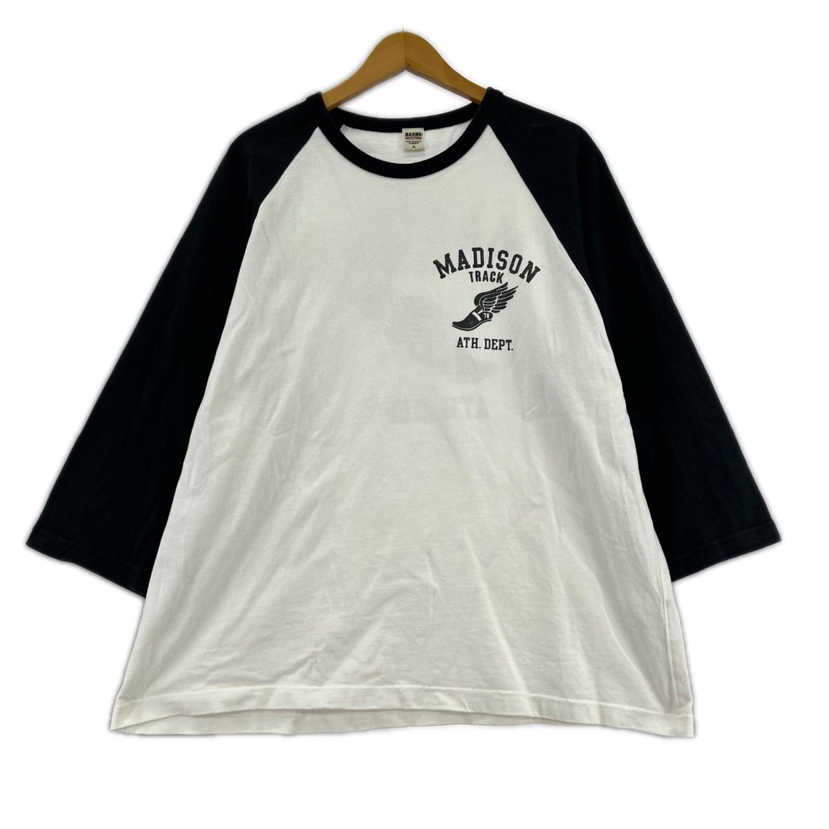 長袖Tシャツ ラグラン XL