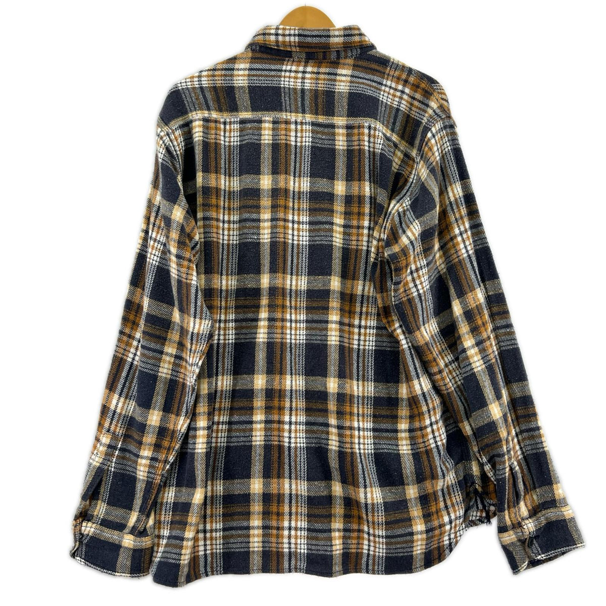 長袖シャツ チェックシャツ L L