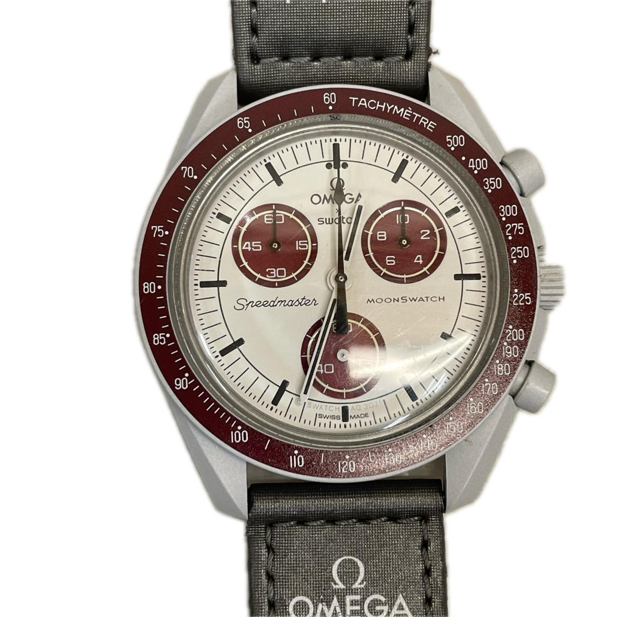 OMEGA×Swatch MISSION TO PLUOT S033M101 腕時計