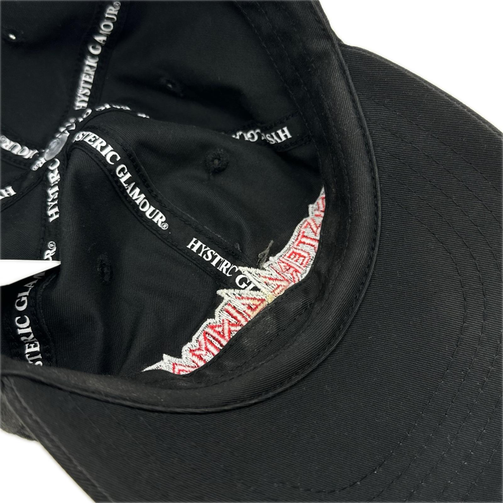 キャップ ロゴ BLK ブラック