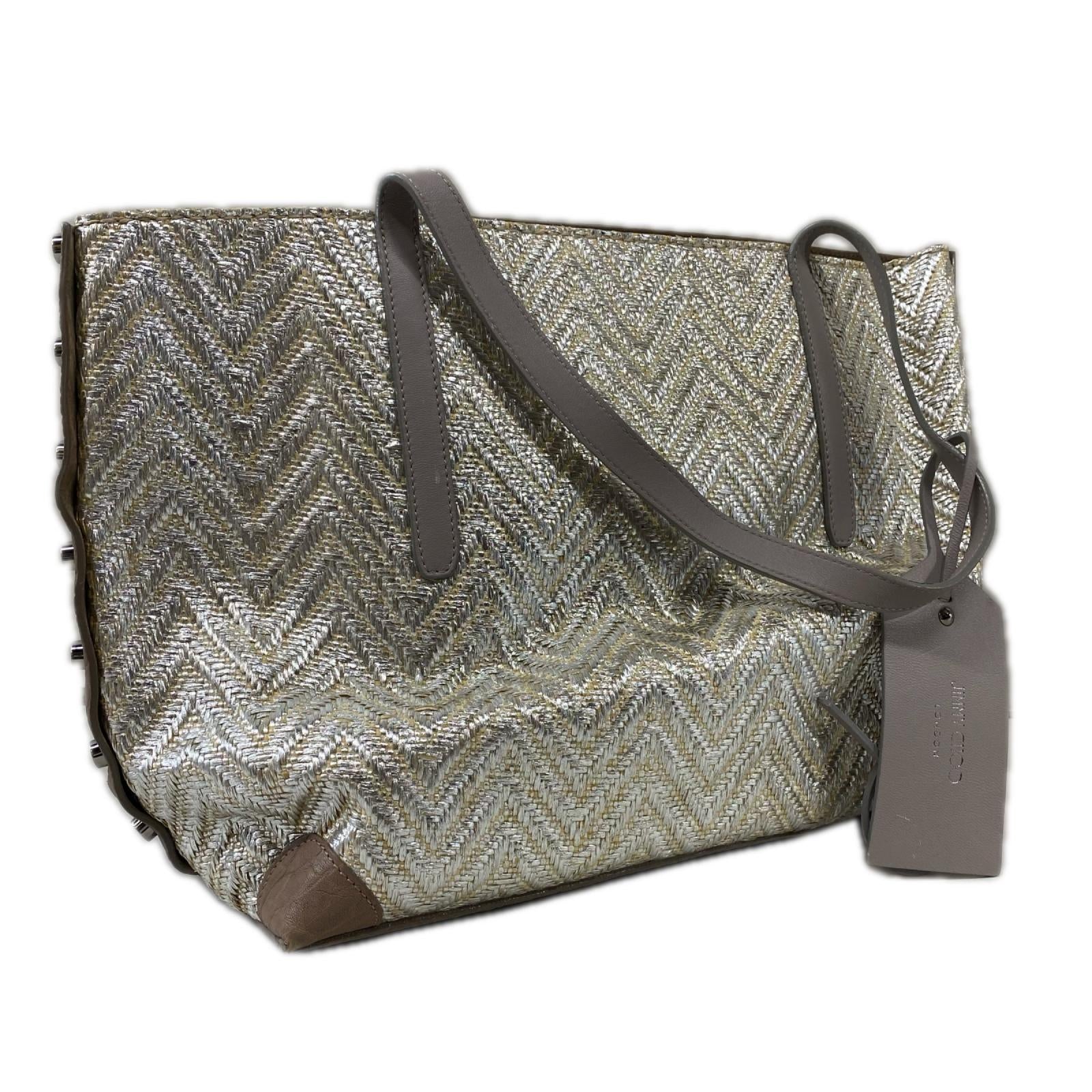 JIMMY CHOO/TWIST EAST WEST/トートバッグ