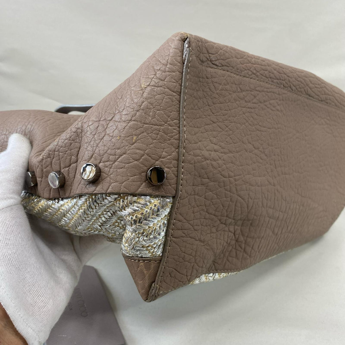 JIMMY CHOO/TWIST EAST WEST/トートバッグ