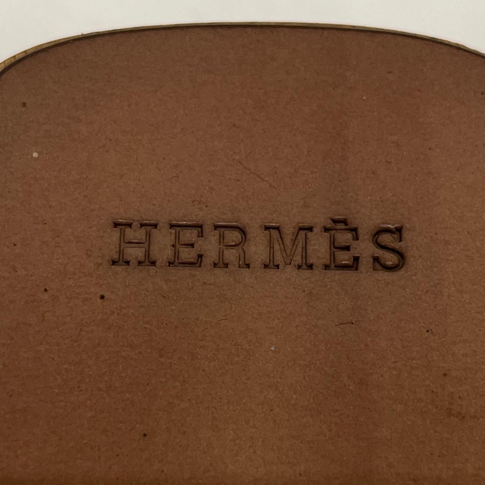 HERMES ケブラール ウッドソールサンダル