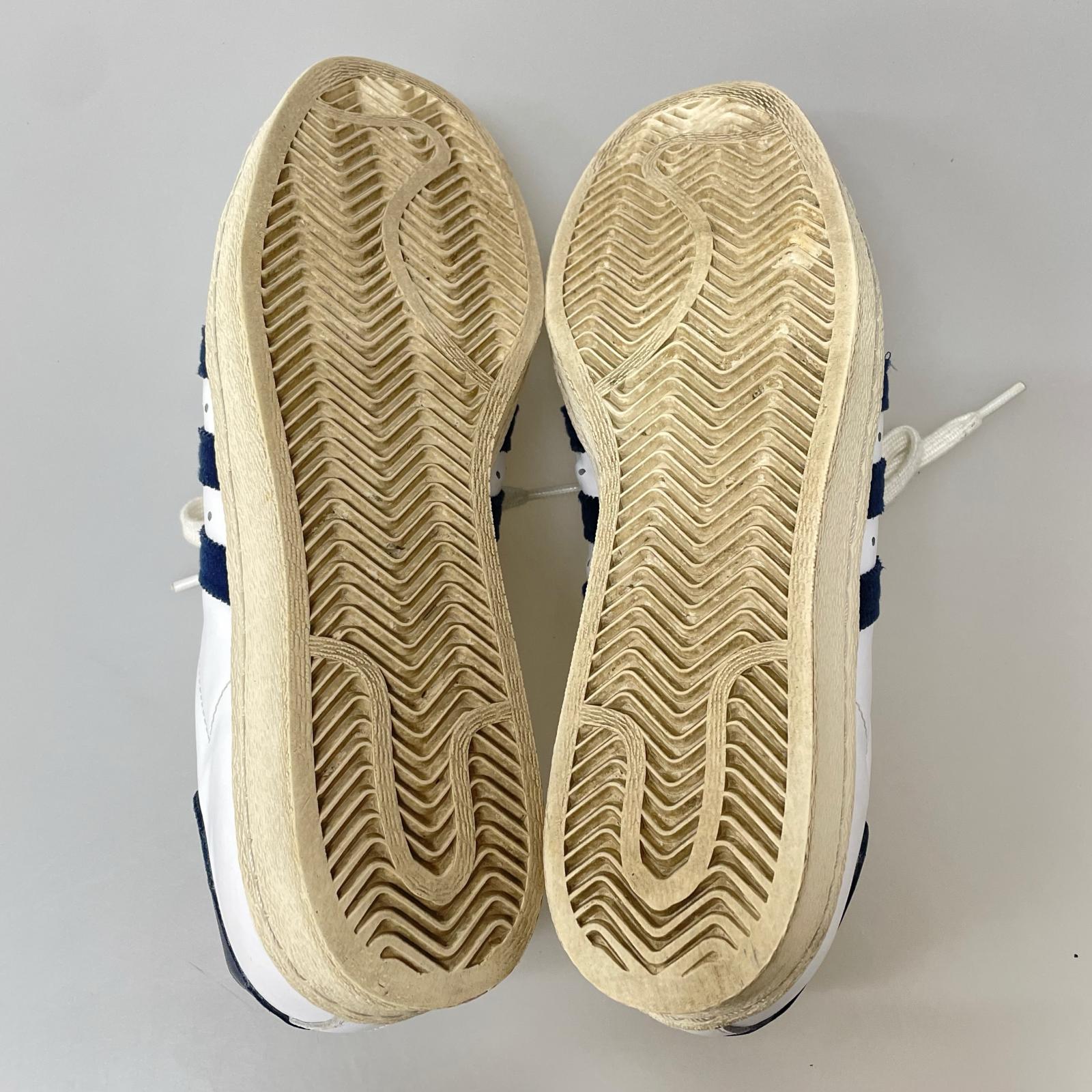 スニーカー SUPER STAR 80s AC ホワイト×ネイビー 27.5cm (US9 1/2 UK9 EU45) ホワイト