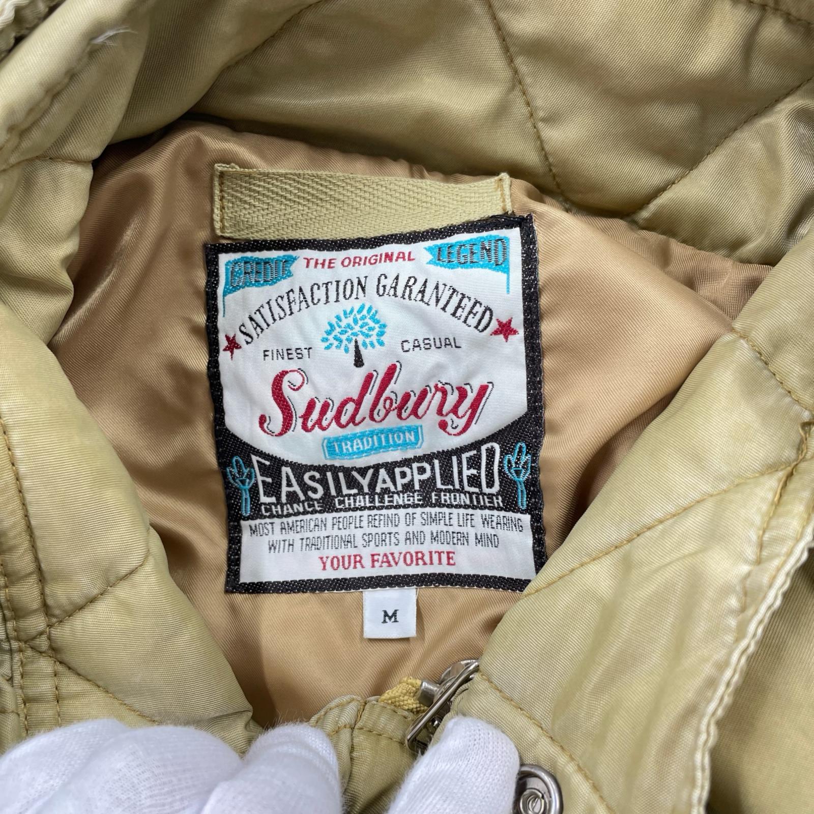 マウンテンパーカー SUDBURY 中綿ジャケット ベージュ (M) M ベージュ