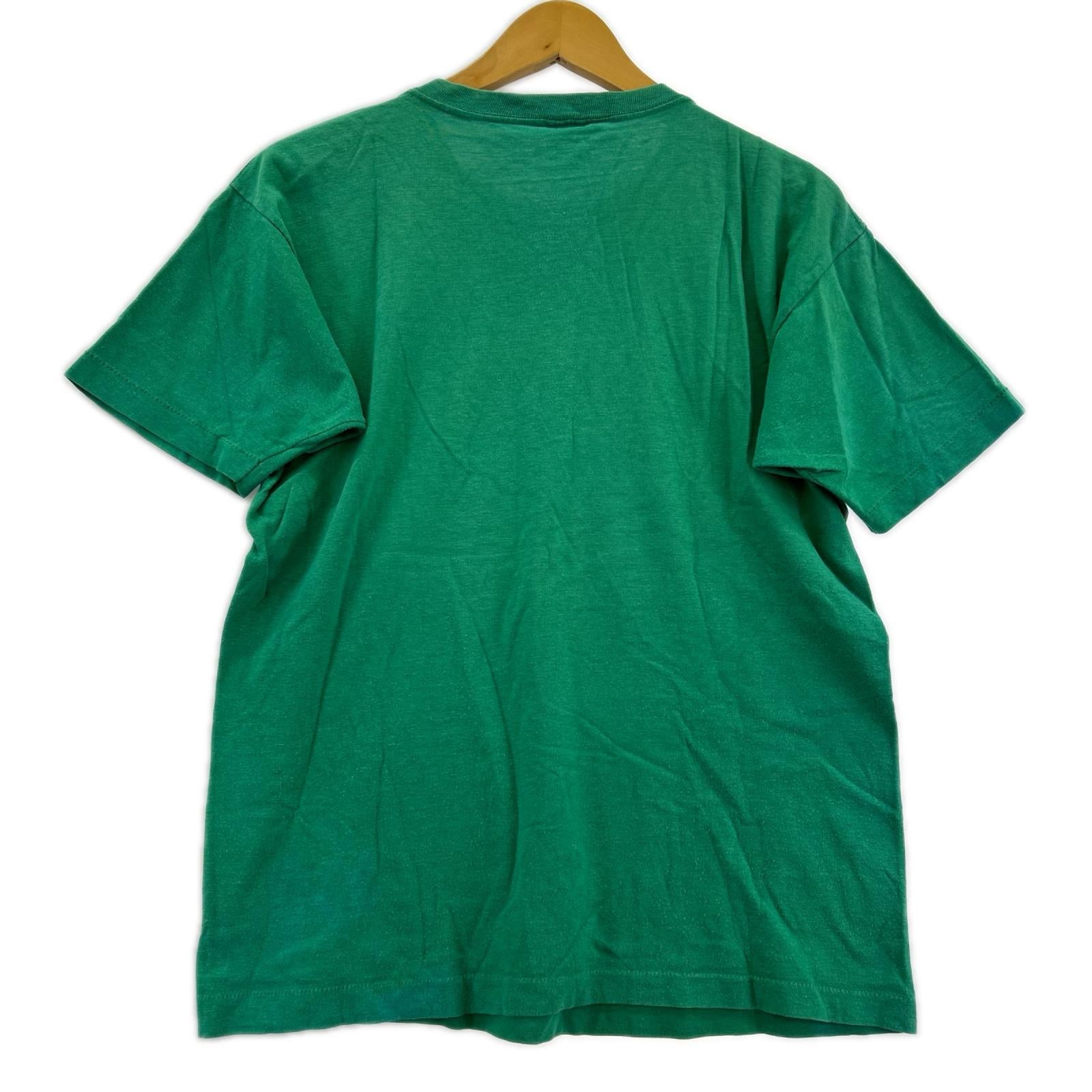 半袖Tシャツ バータグ スヌーピー L グリーン