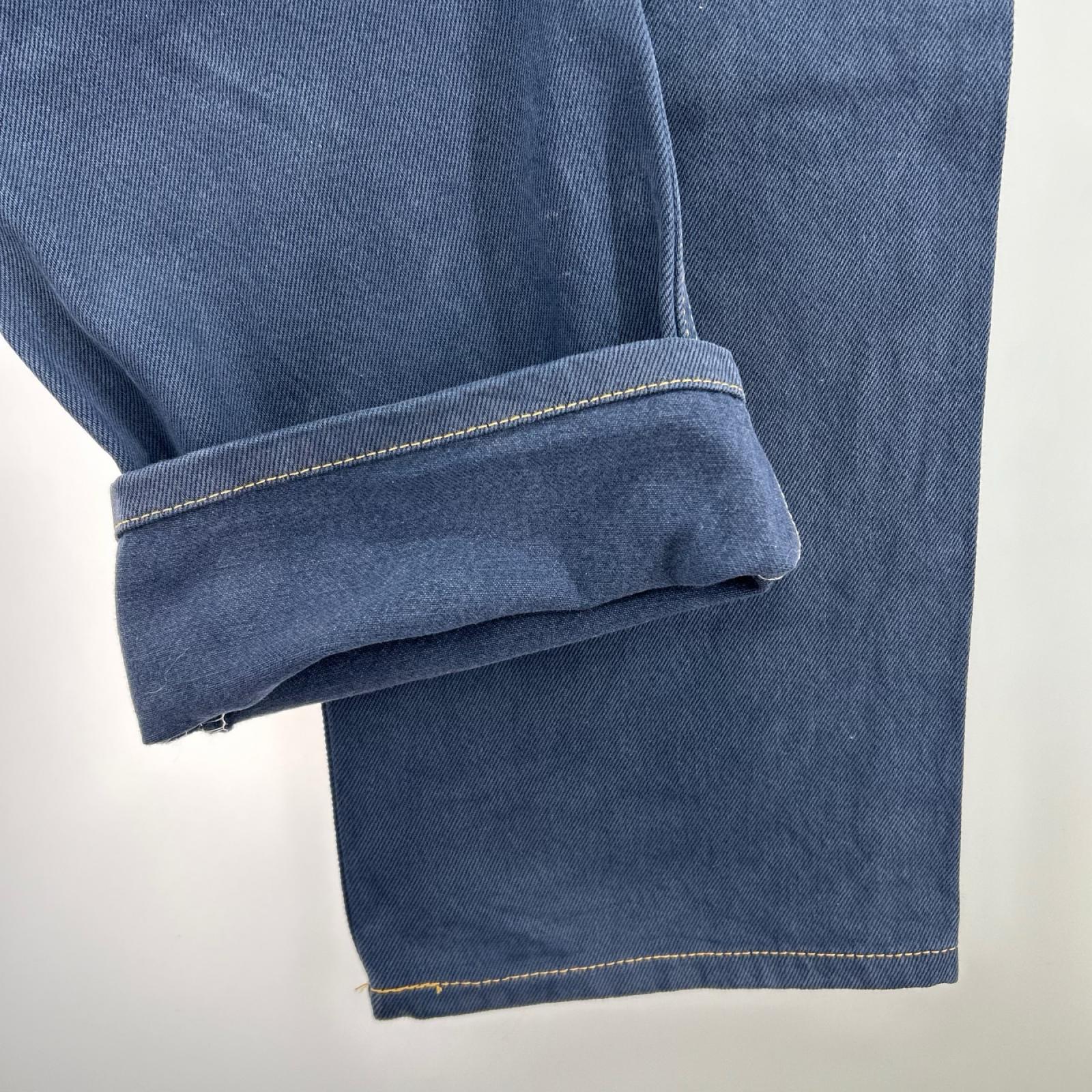 デニムパンツ Levi's 98年 USA製 501 後染め 紺 (W31L36) 31 ネイビー