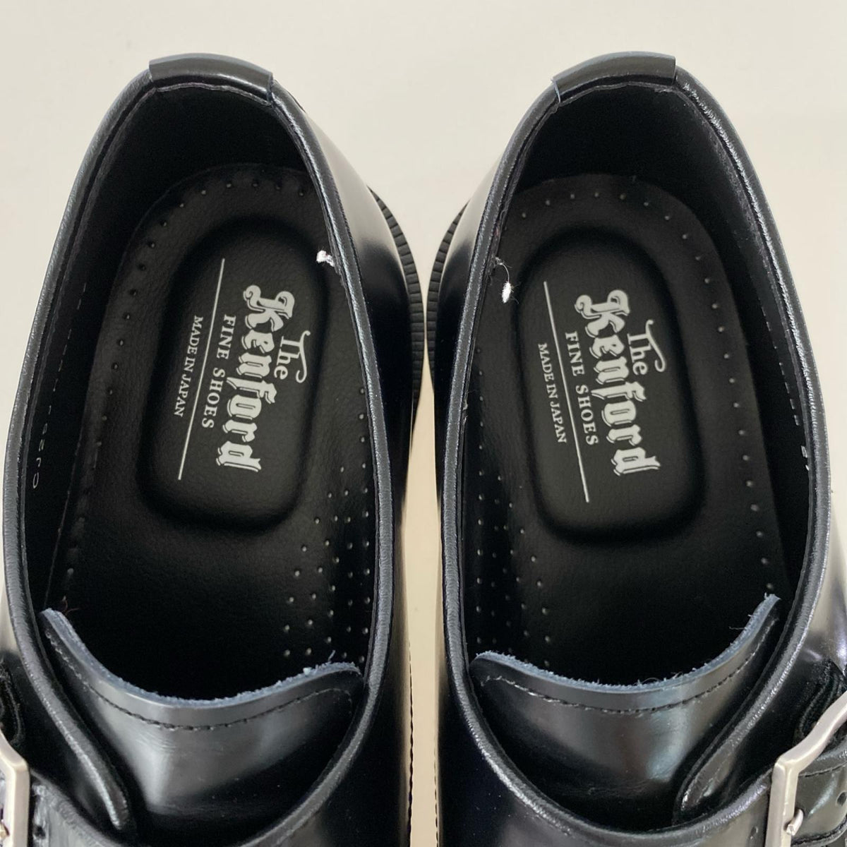 シューズ KENFORD New Classic U-Moc Monk Strap 黒 (27.0) 27cm (US9 UK8 1/2 EU44) ブラック