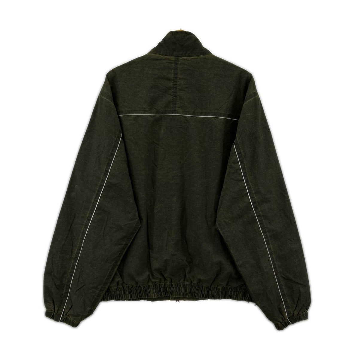 ブルゾン VALLAD フェードトラックジャケット 緑 (L) L カーキ