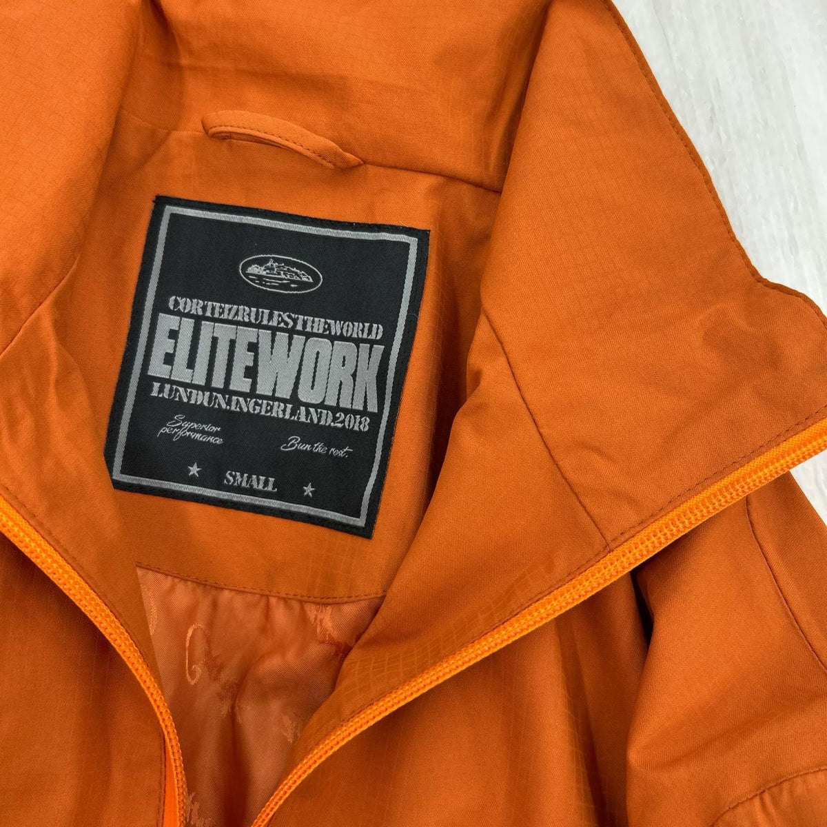 ブルゾン Corteiz ELITEWORK オレンジ (S) S オレンジ