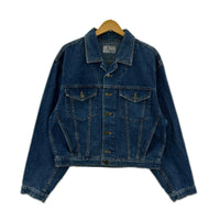 デニムジャケット JEANS フリー ネイビー
