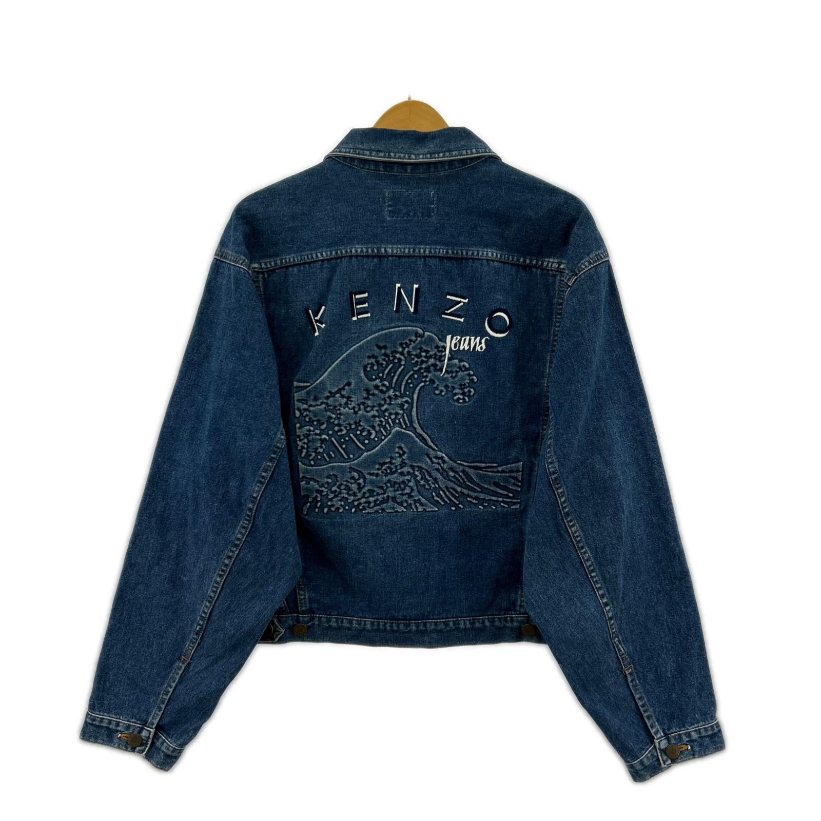 デニムジャケット JEANS フリー ネイビー