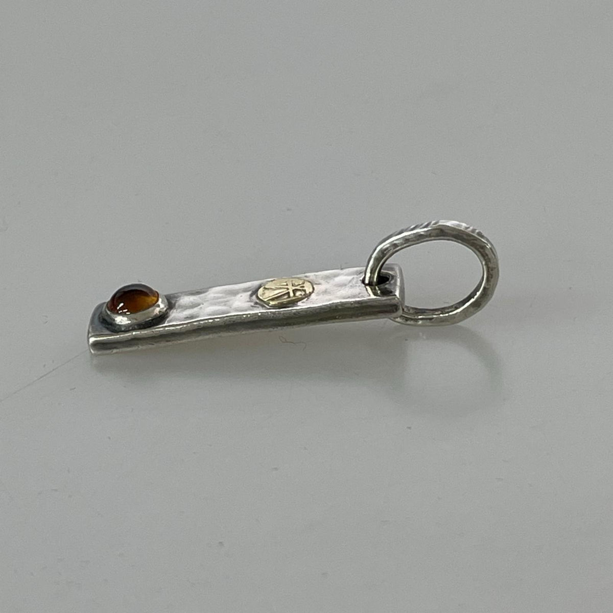 ネックレス DAIZEN プレート ストーン ペンダントトップ シルバー