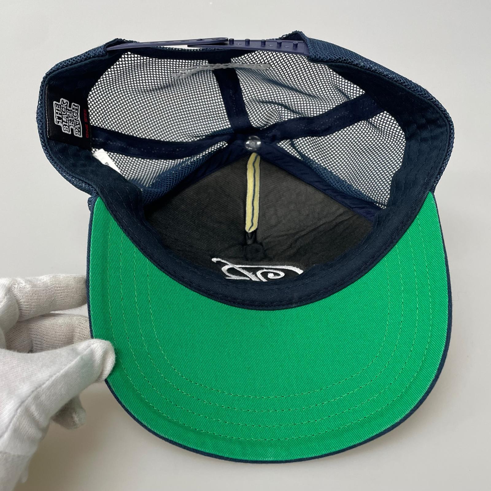 キャップ B EMBLEM MESH CAP ネイビー