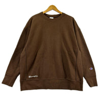 スウェット REVERSE WEAVE L BRW L ブラウン