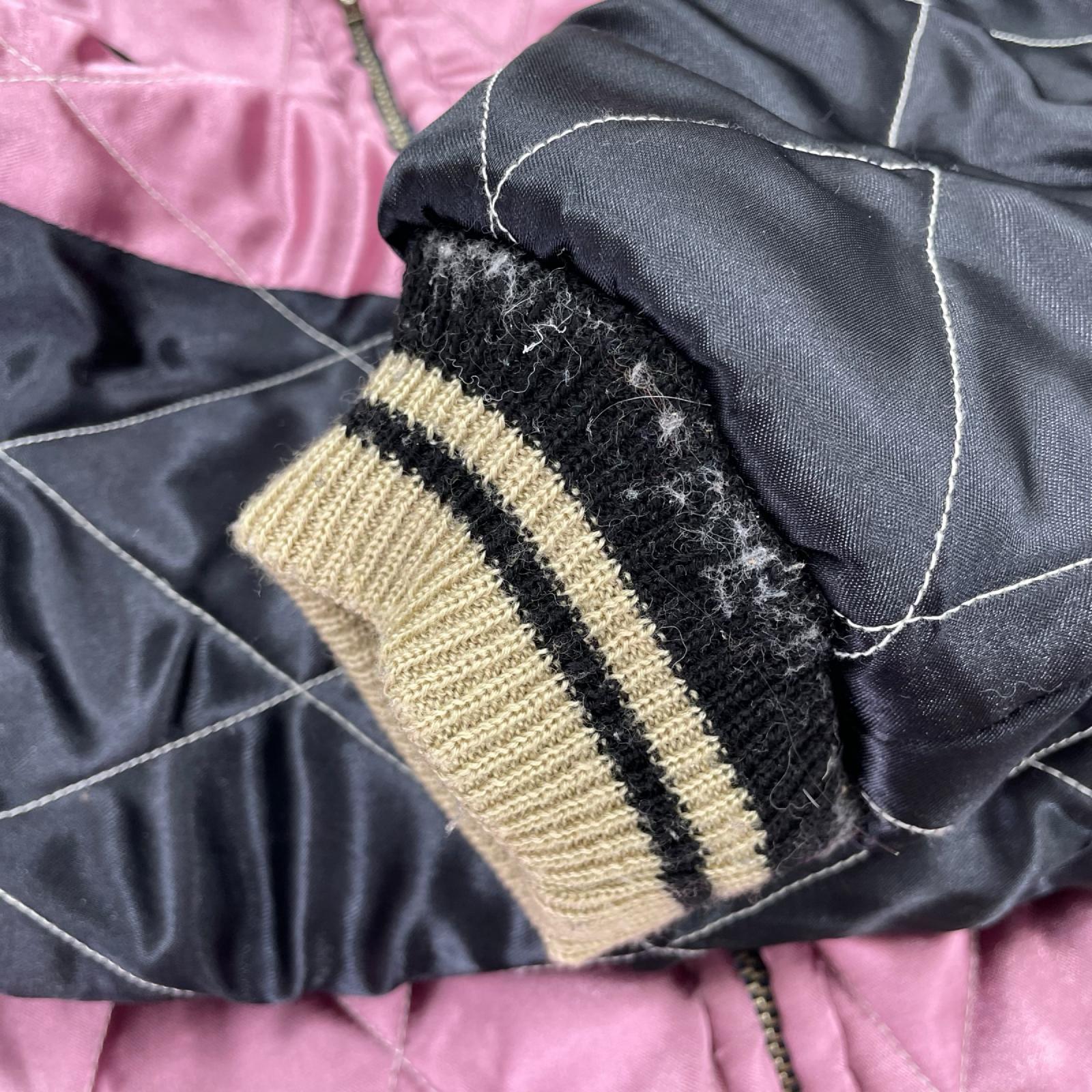 ジャケット OKINAWA/US MARINE CORPS 虎×鷹 別珍スカジャン L L