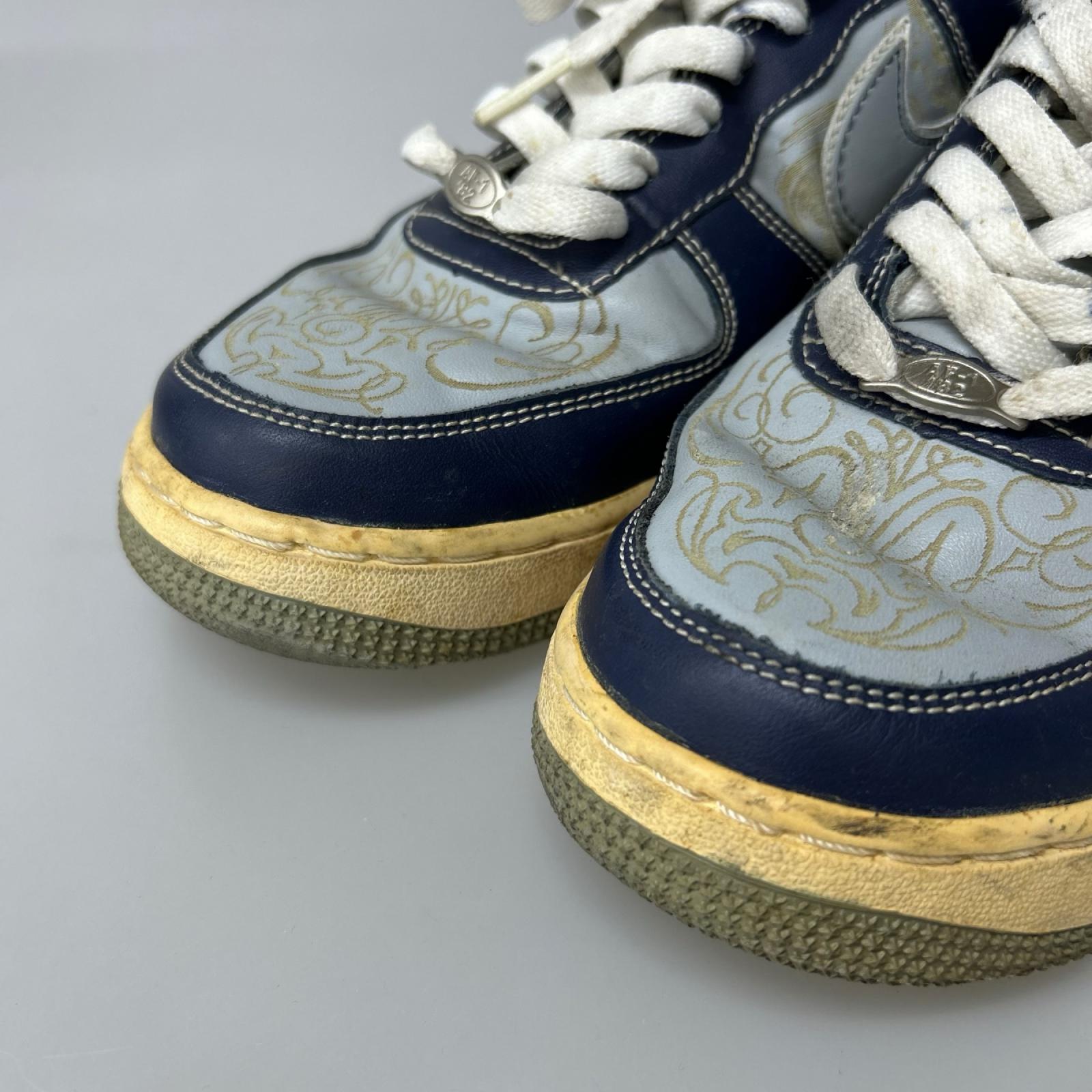 スニーカー AF1LA Mr CartoonBlueTattoo 25cm