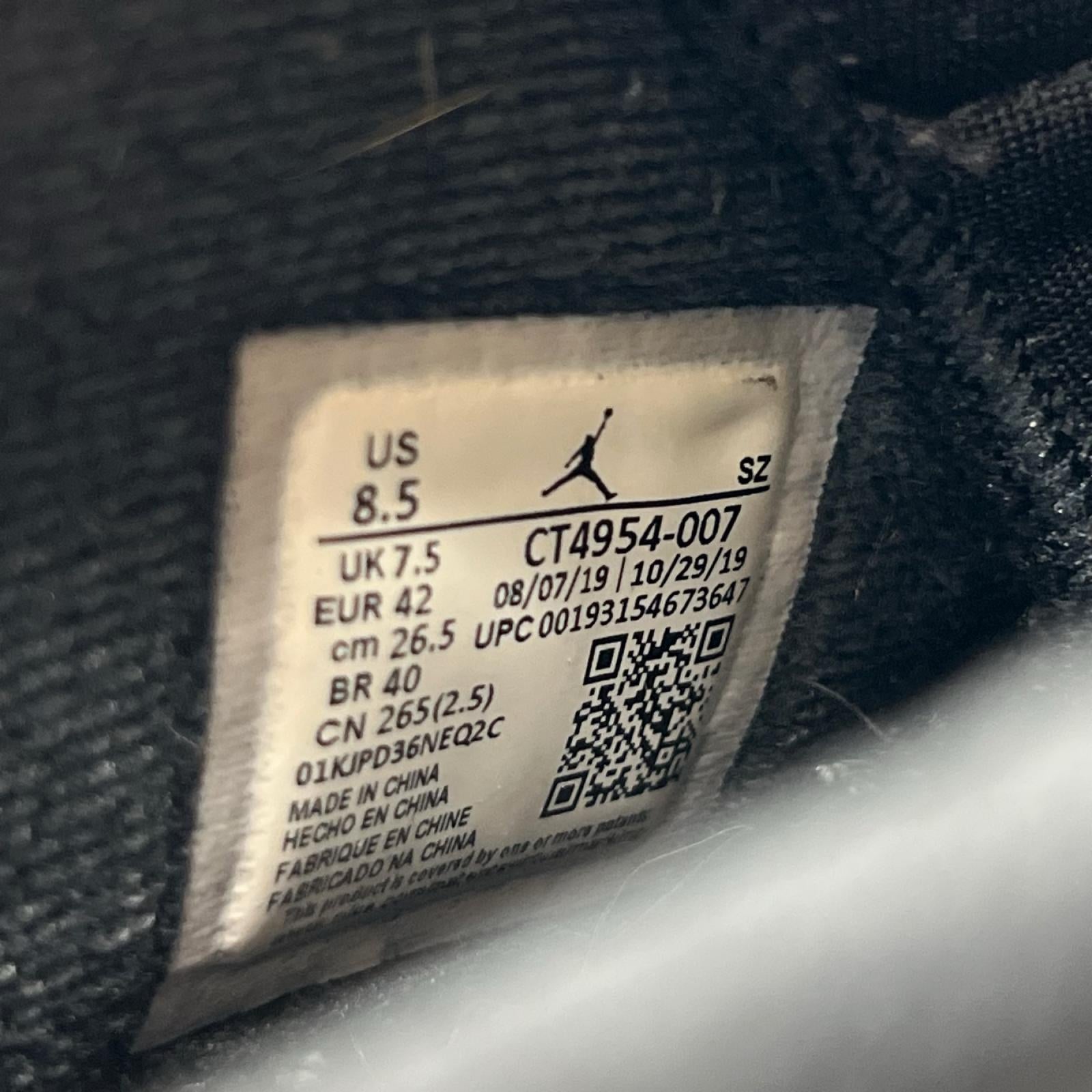 スニーカー Air Jordan 6 DMP "Black/Metallic Gold" 26.5cm (US8 1/2 UK8 EU43) ブラック