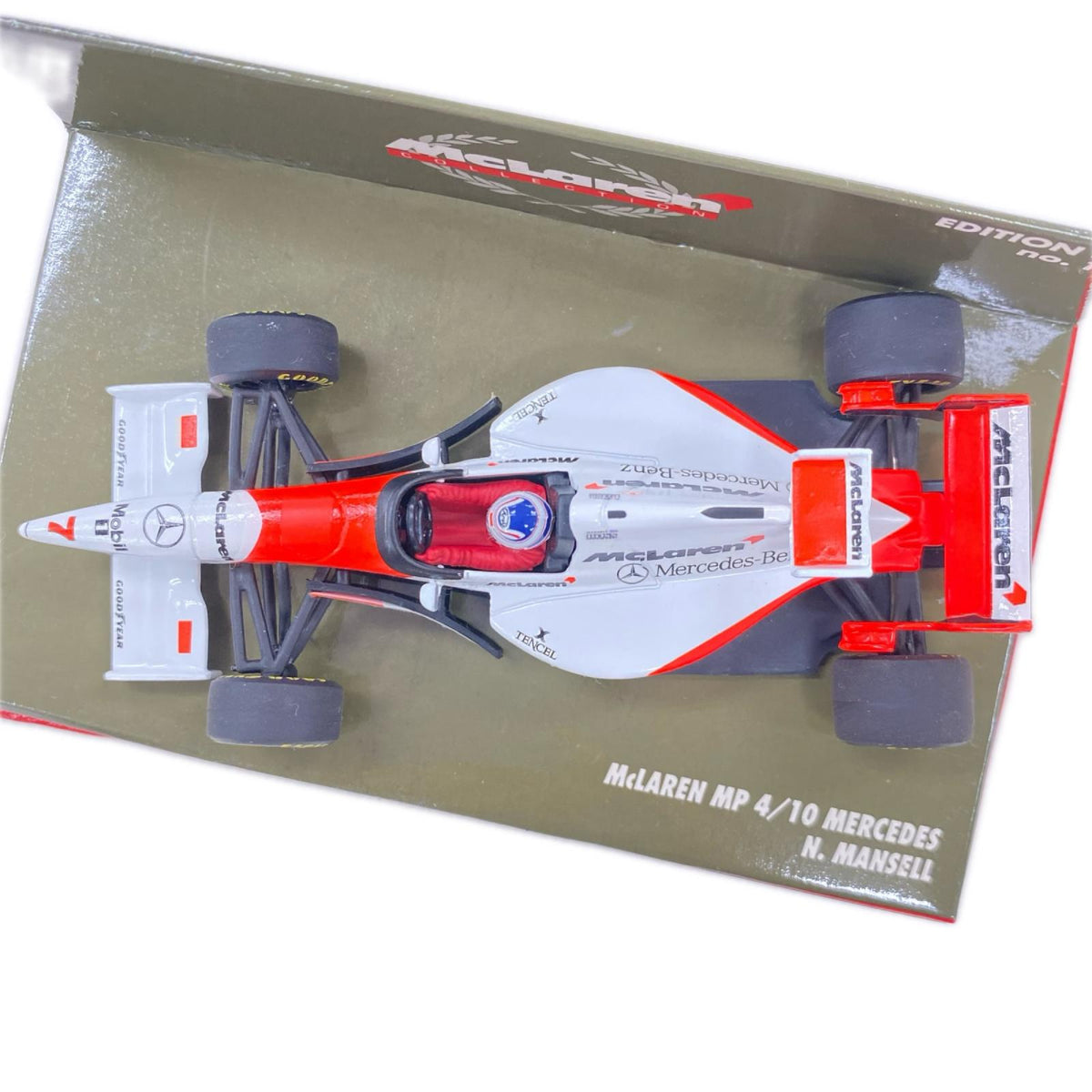 McLAREN MP 4/10 MERCEDES スケールカー