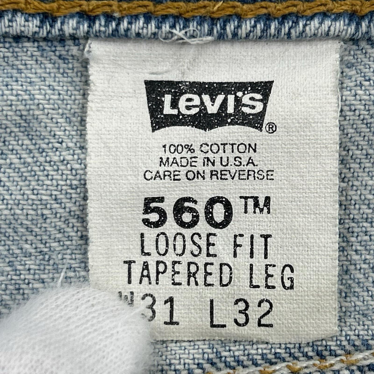 デニムパンツ 90s 560 W31 31 ブルー