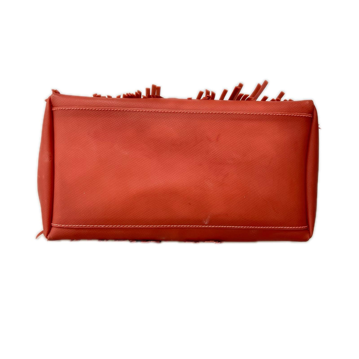 ハンドバッグ GUM フリンジバック RED レッド