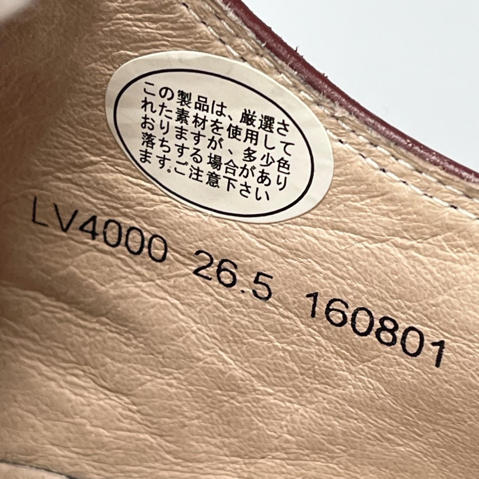 ブーツ Luciano Vieri Lv4000 ブラウン 26.5cm (US8 1/2 UK8 EU43) ブラウン