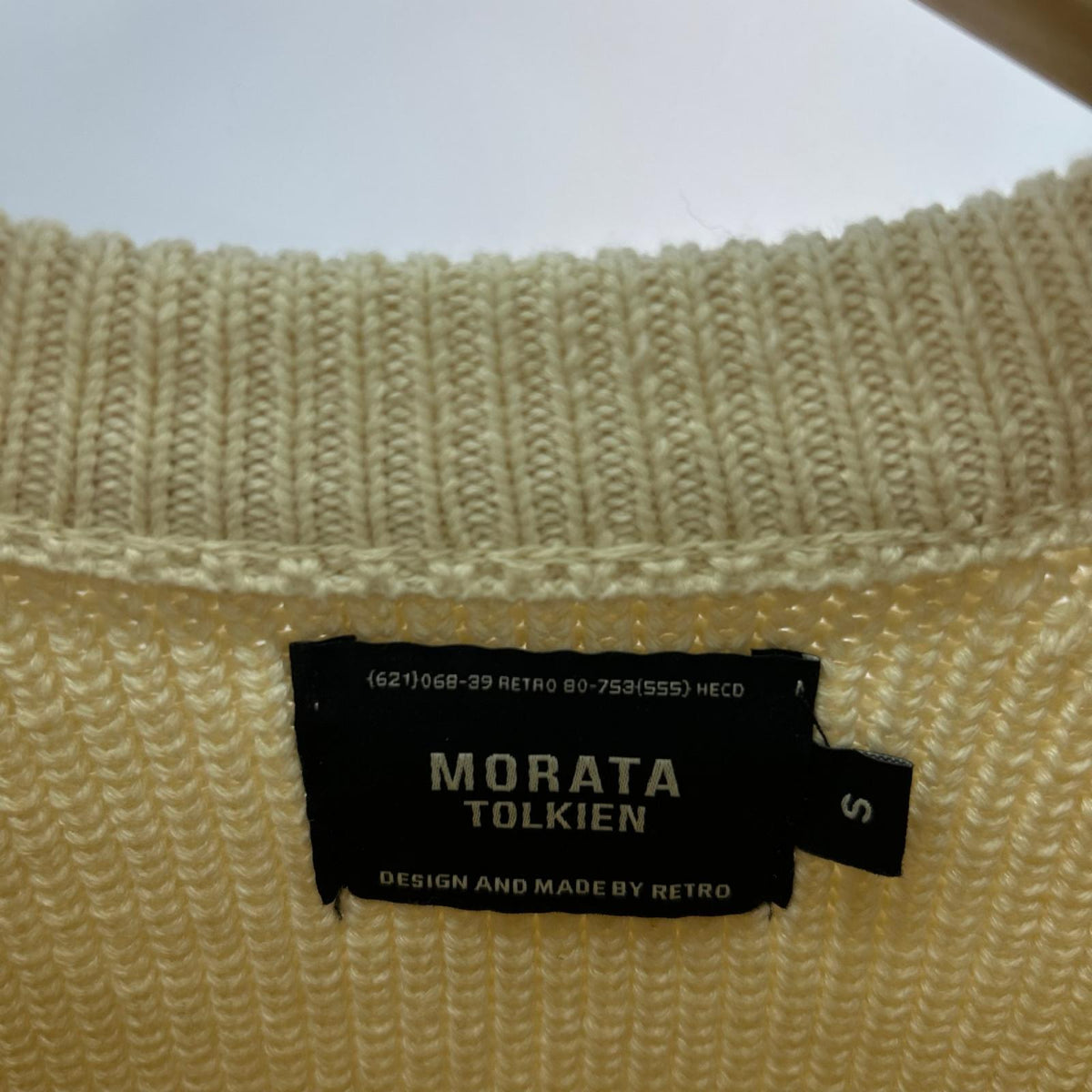 ニット MORATA TOLKIEN セーター S ホワイト