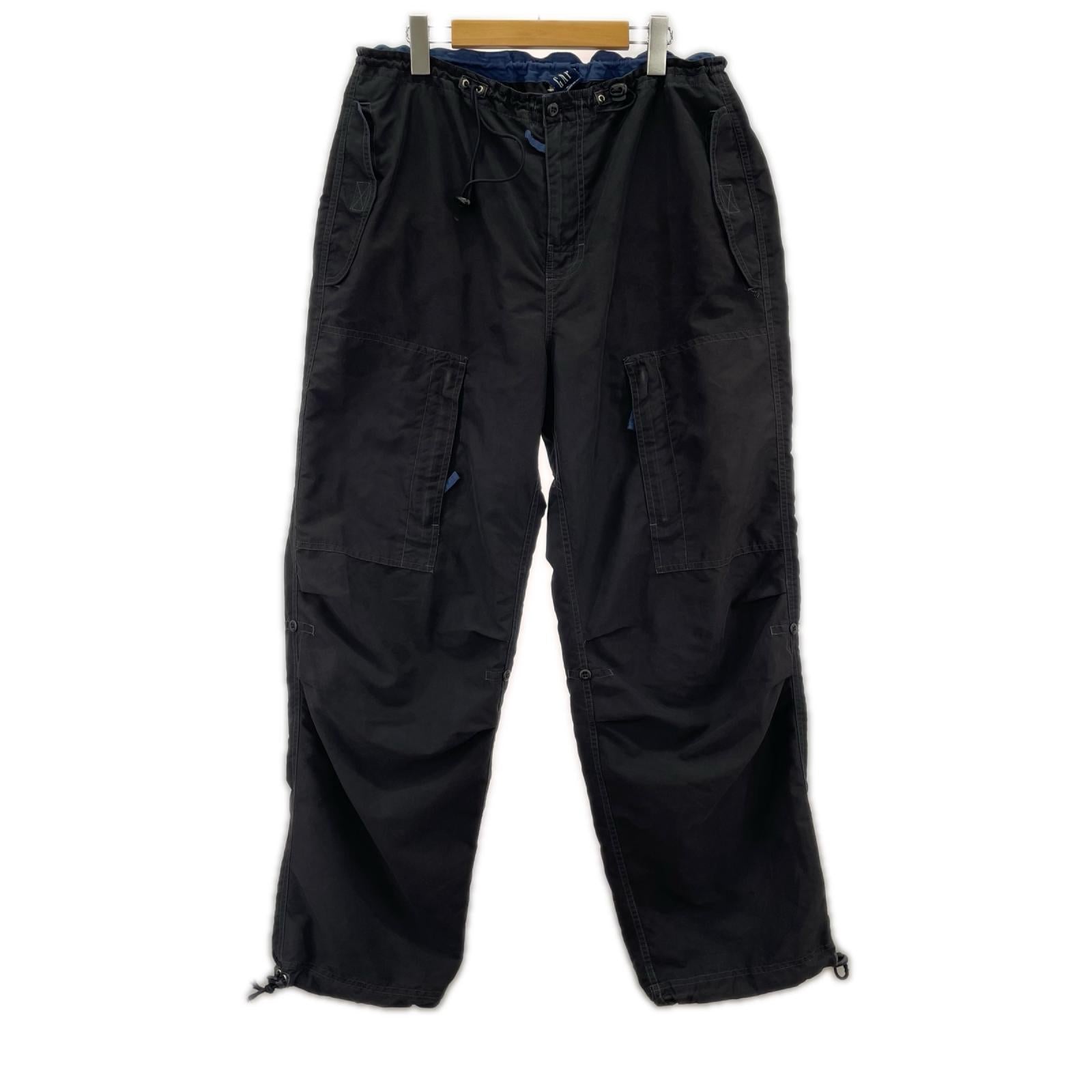 パンツ OLD GAP ギミックカーゴパンツ L BLK L ブラック