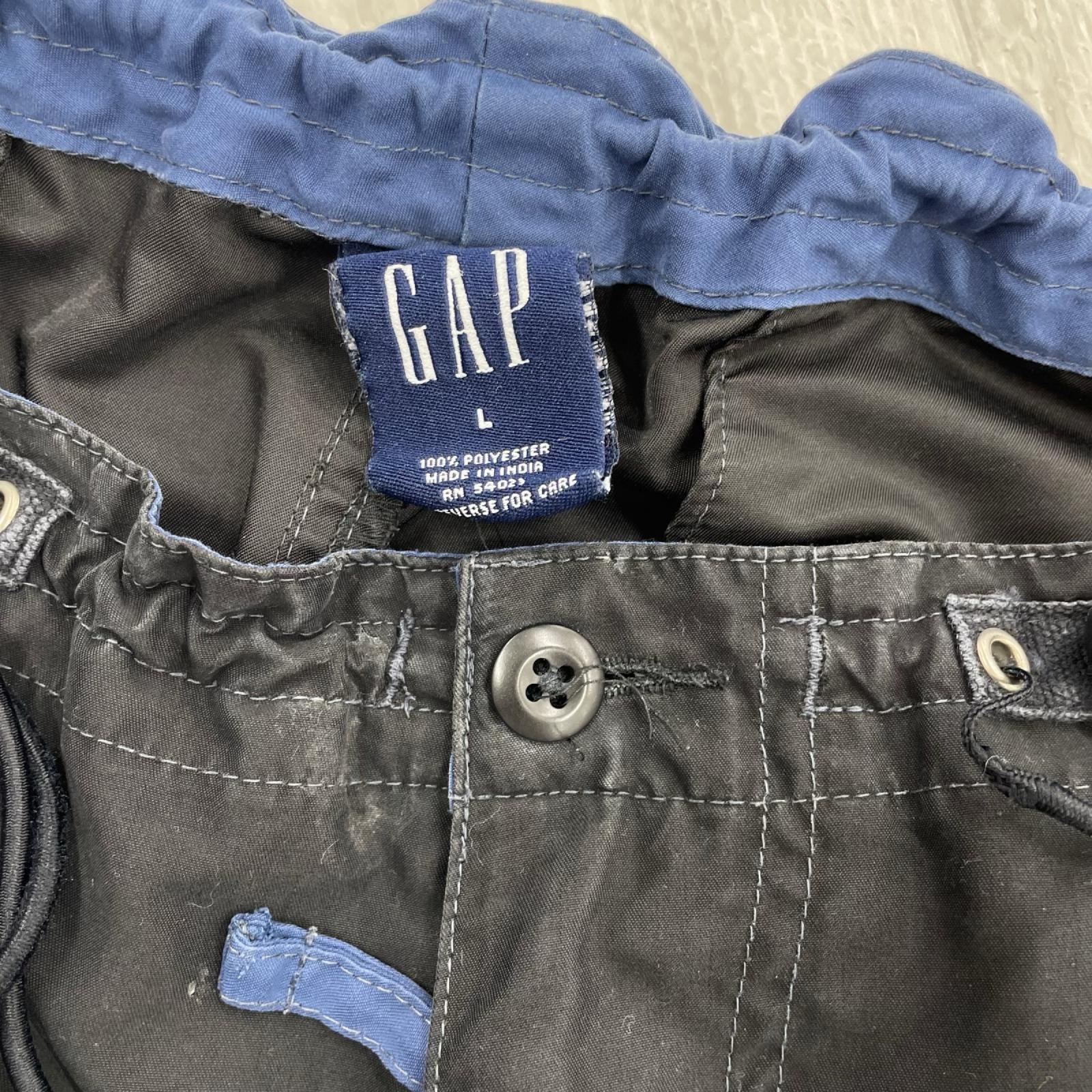 パンツ OLD GAP ギミックカーゴパンツ L BLK L ブラック
