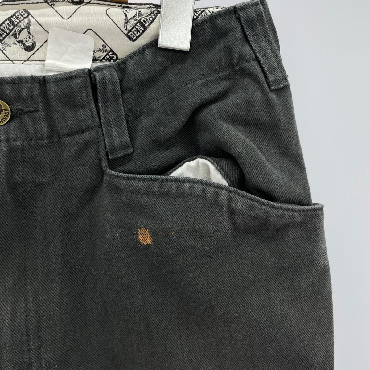 パンツ EXTRA WIDE フリスコワークパンツ W34 GRY 34 グレー