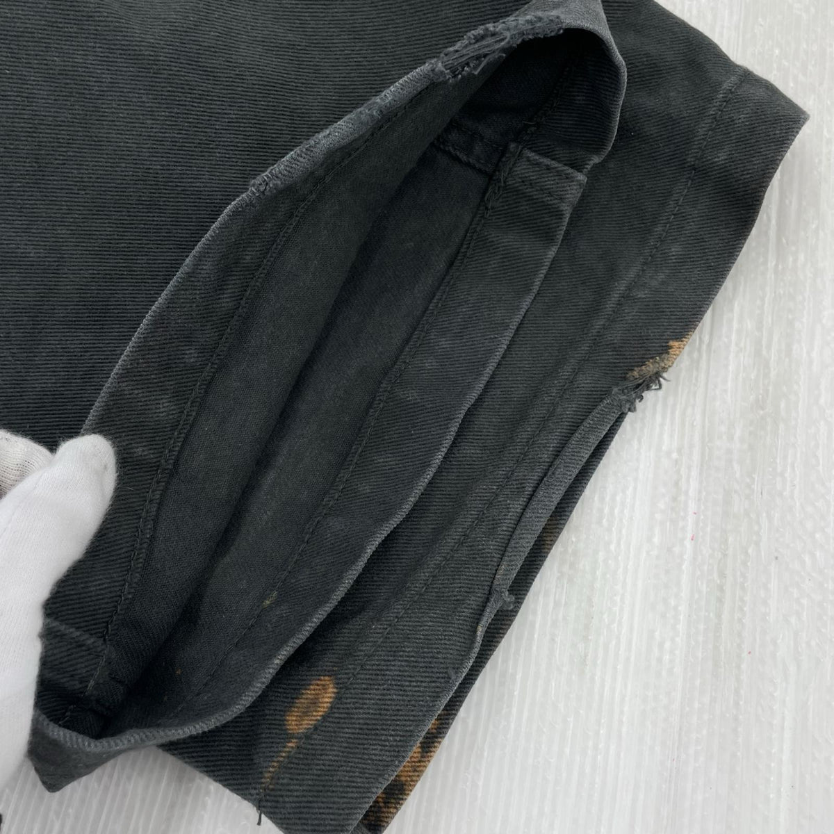 パンツ EXTRA WIDE フリスコワークパンツ W34 GRY 34 グレー