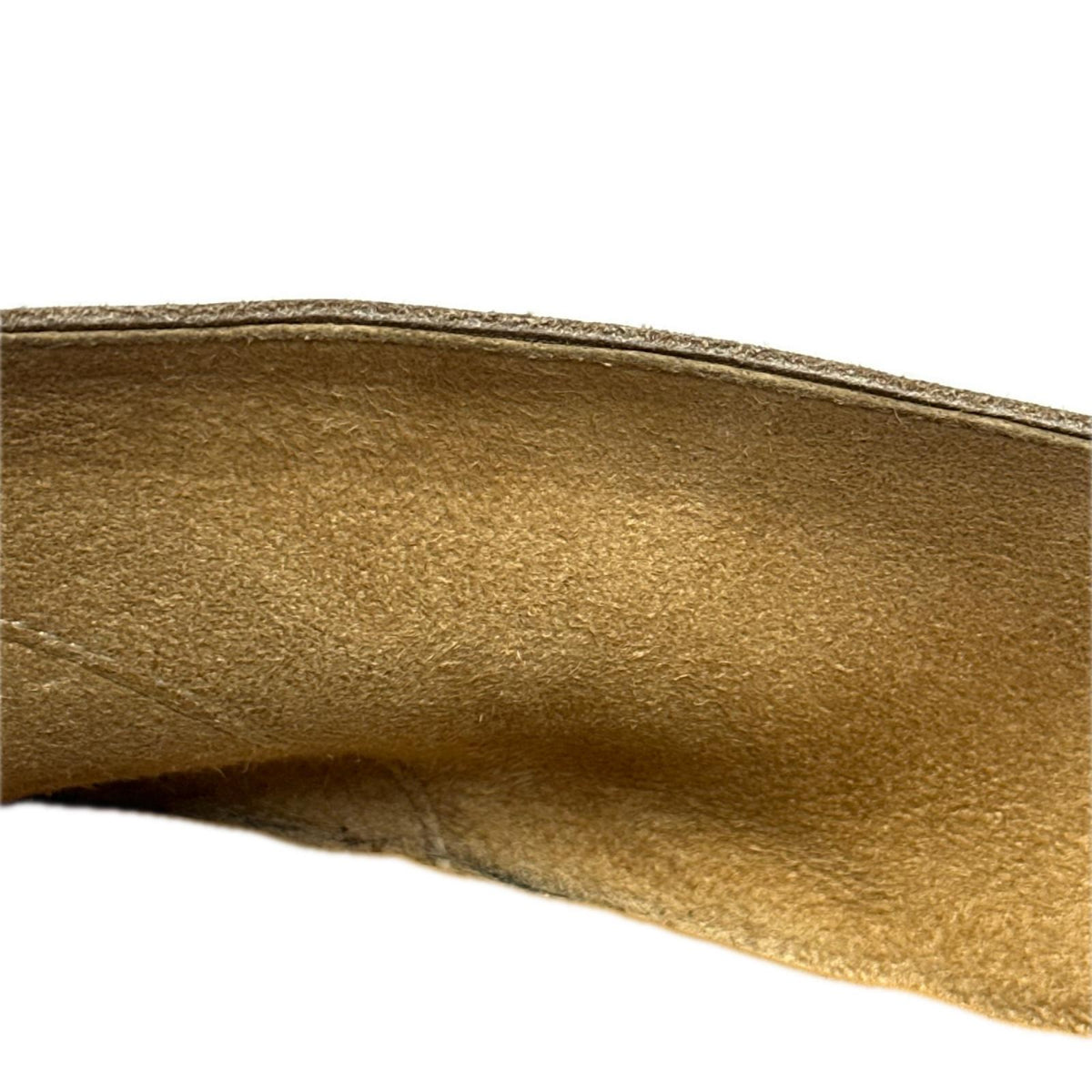 HERMES/スエードフラットパンプス/41/BEG