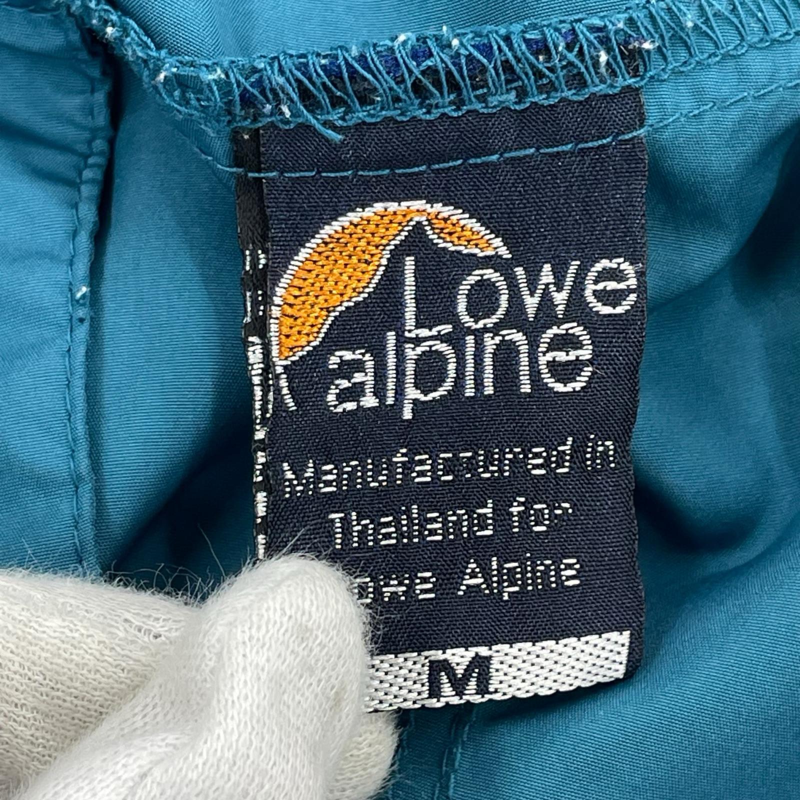 マウンテンパーカー Lowe alpine M BLU M ブルー