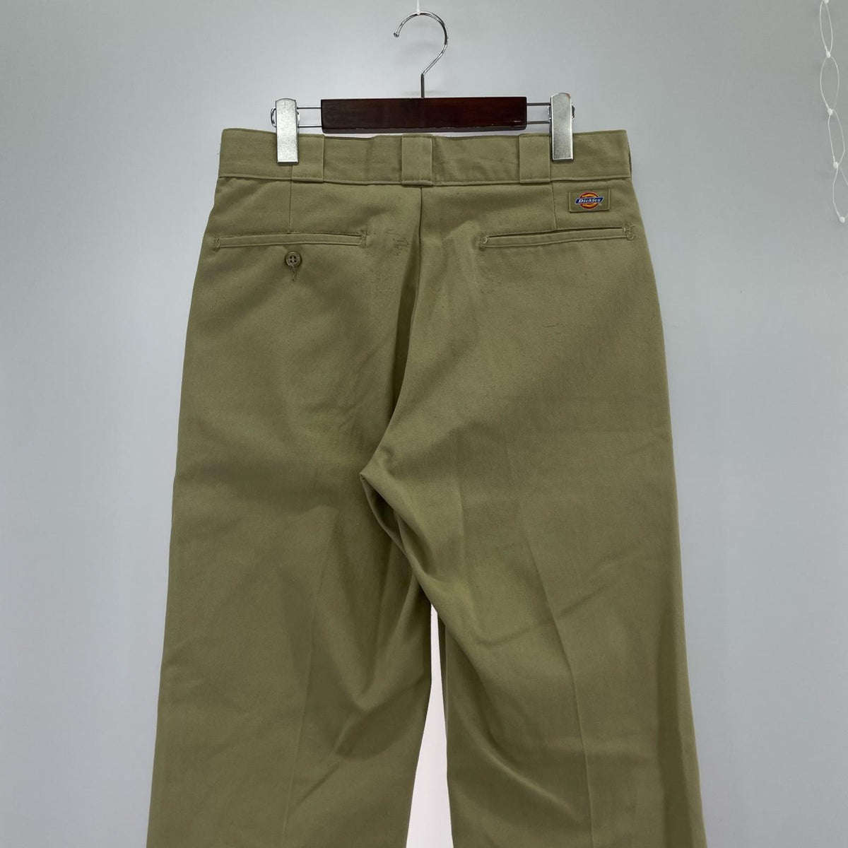 パンツ 90s 移行期 メキシコ製 IDEAL ワークパンツ W32 BEG グリーン